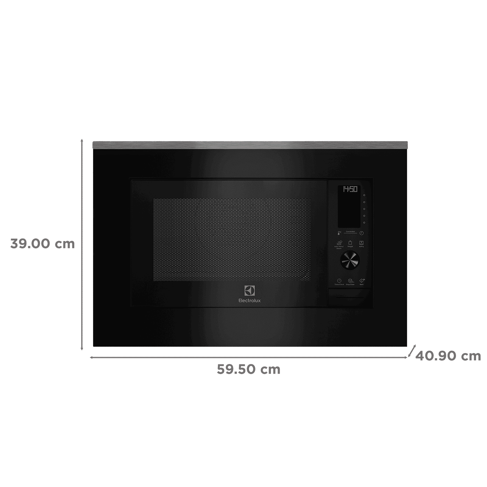 Electrolux UltimateTaste 900 30L 60cm Built-in Microwave with 14 Functions (EMSB30XCF, Black) Electrolux UltimateTaste 900 30L 60cm Built-in Microwave with 14 Functions (EMSB30XCF, Black)_2