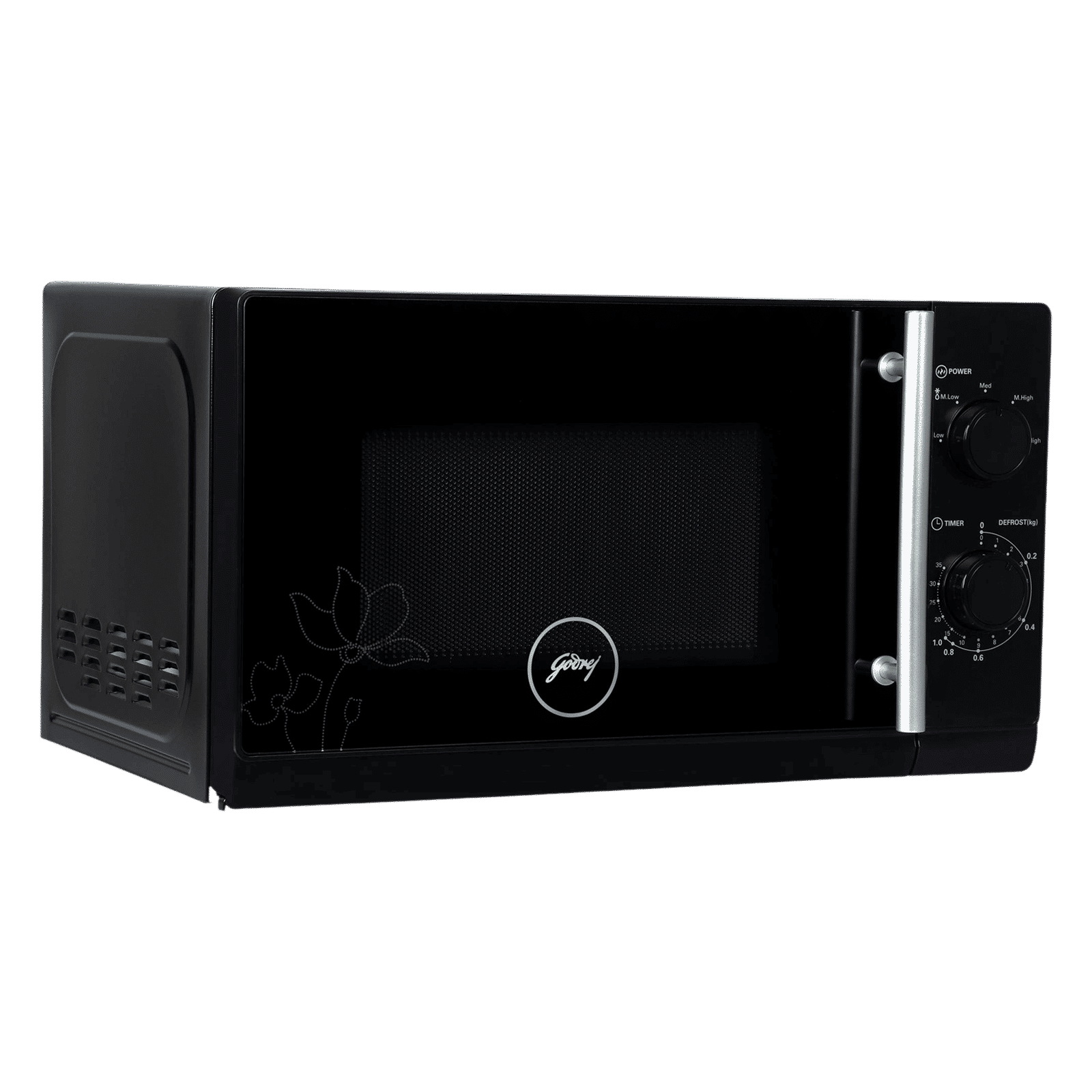 Godrej 20L Solo Microwave Oven with Powder Coated Cavity (GMX 20SA2 BLM, Black)_8