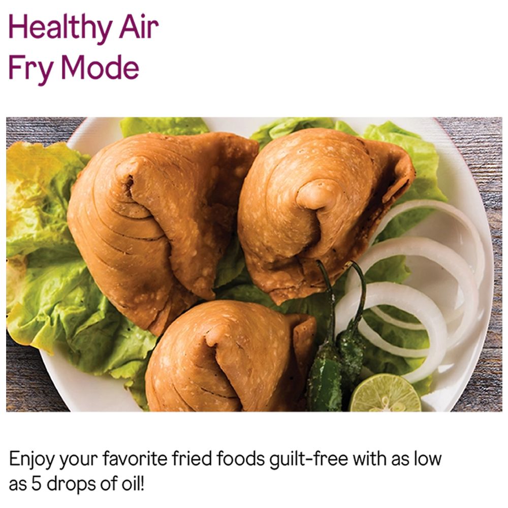 Godrej 30L Convection & Grill Microwave Oven with 375 Auto Cook Menu (GME 730 CR1 PZ, Wine Lily)_11