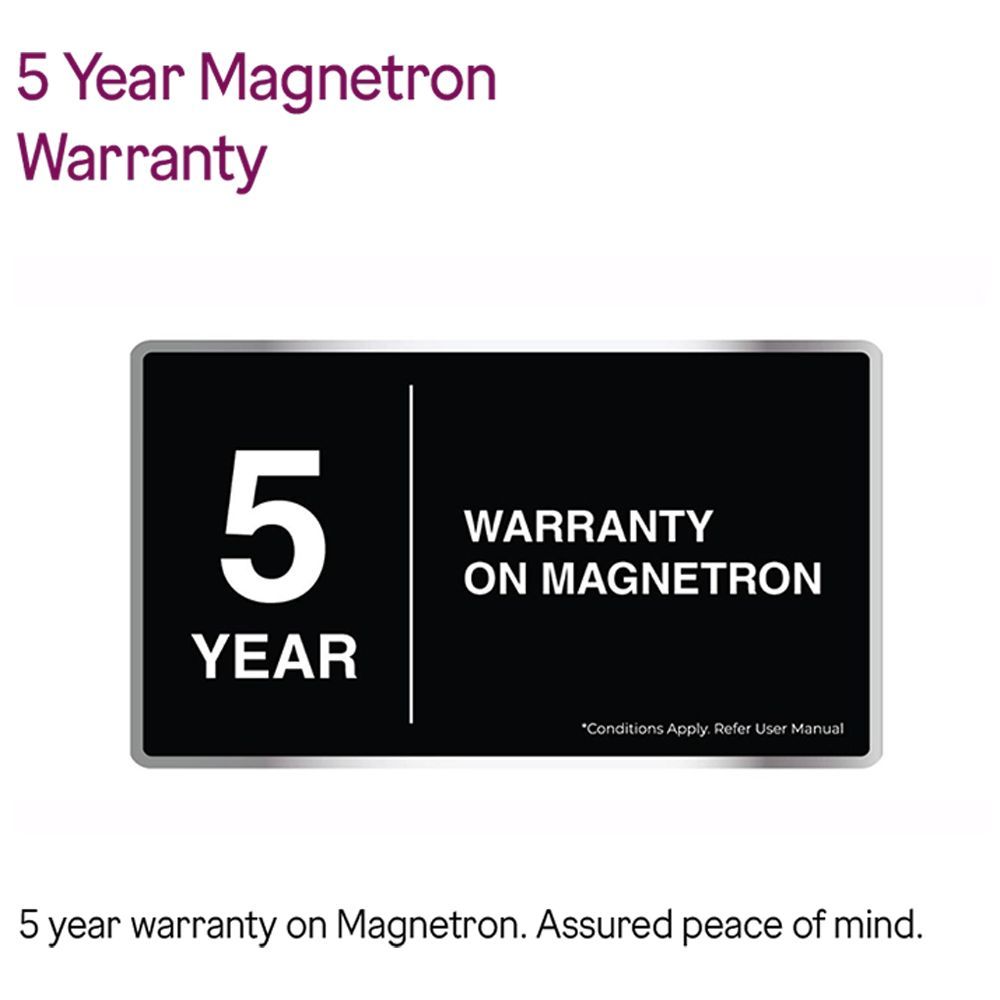 Godrej 30L Convection & Grill Microwave Oven with 375 Auto Cook Menu (GME 730 CR1 PZ, Wine Lily)_14