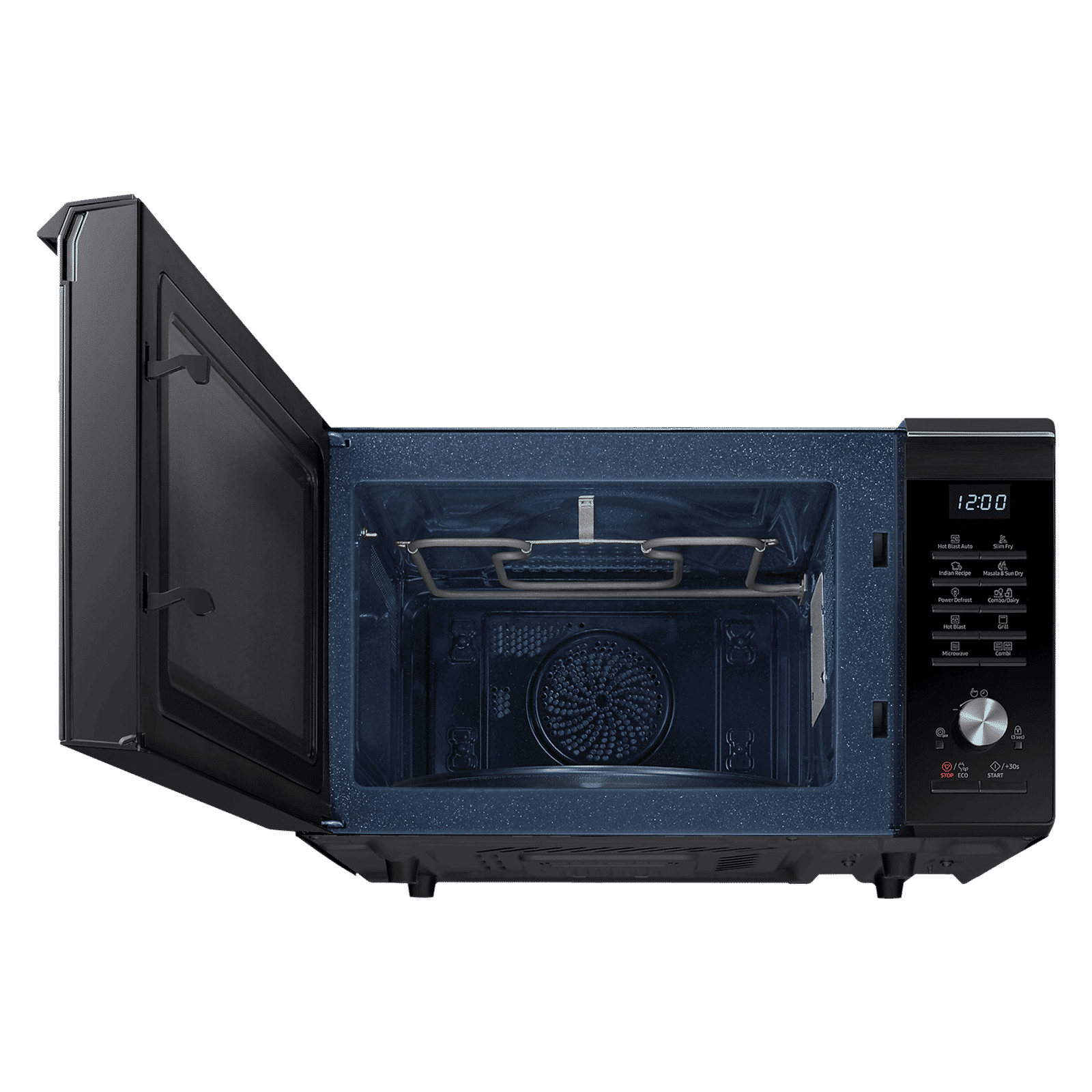 SAMSUNG 28L Convection Microwave Oven with ECO Mode (MC28M6036CH, Black & Pattern)_11