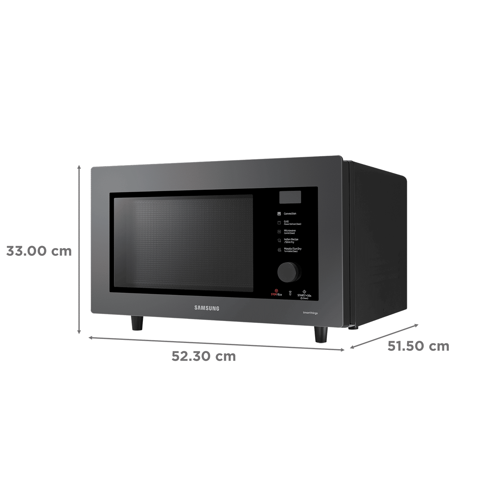 SAMSUNG 32L Convection Microwave Oven with Wi-Fi Enabled (MC32B7382QC, Clean Charcoal) SAMSUNG 32L Convection Microwave Oven with Wi-Fi Enabled (MC32B7382QC, Clean Charcoal)_2