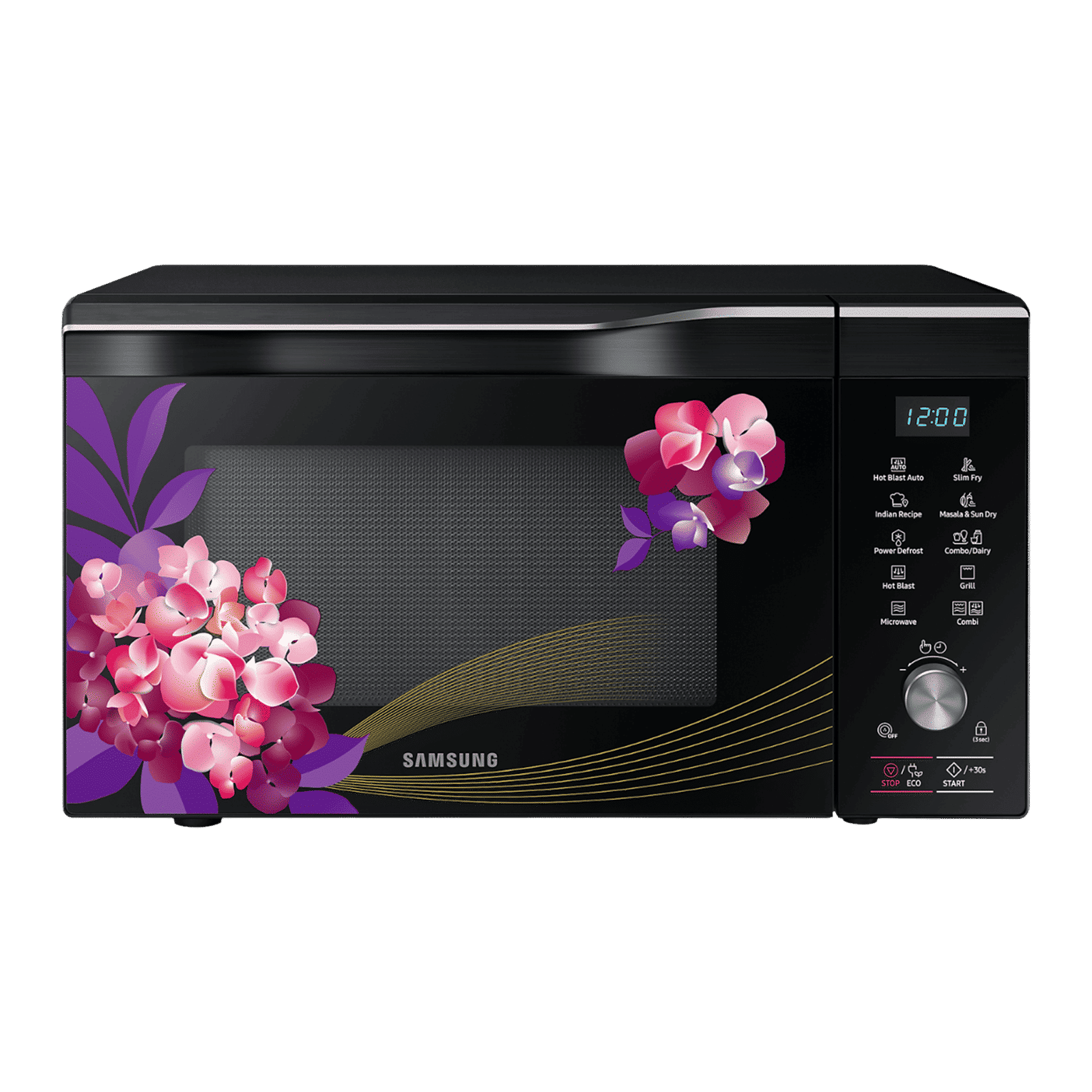 SAMSUNG 32 L Convection Microwave Oven with ECO Mode (MC32K7056CH, Black)_1