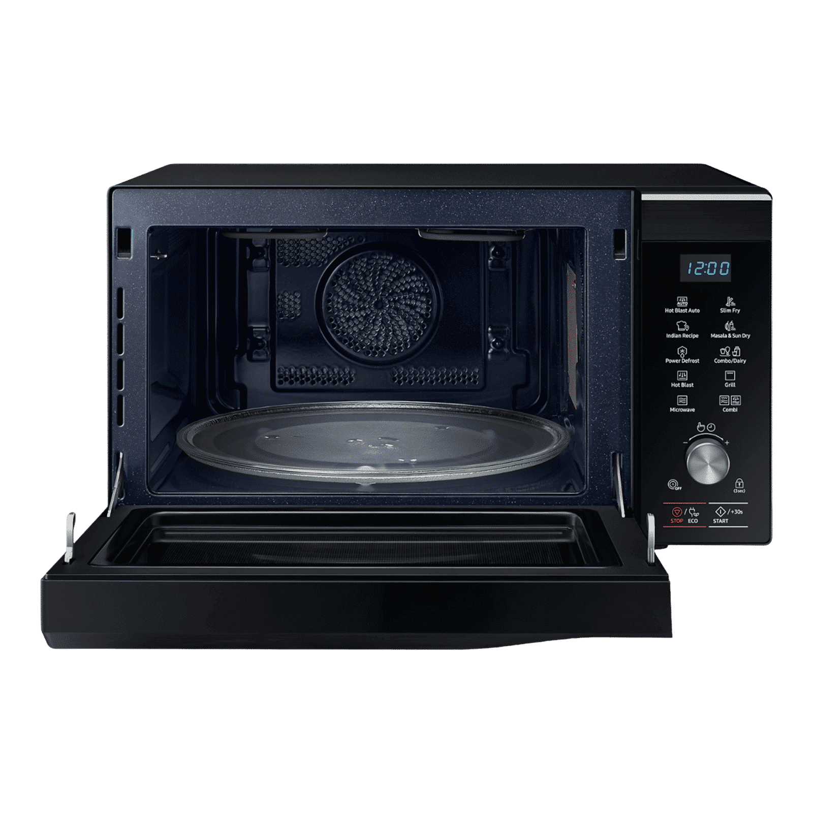 SAMSUNG 32 L Convection Microwave Oven with ECO Mode (MC32K7056CH, Black)_4