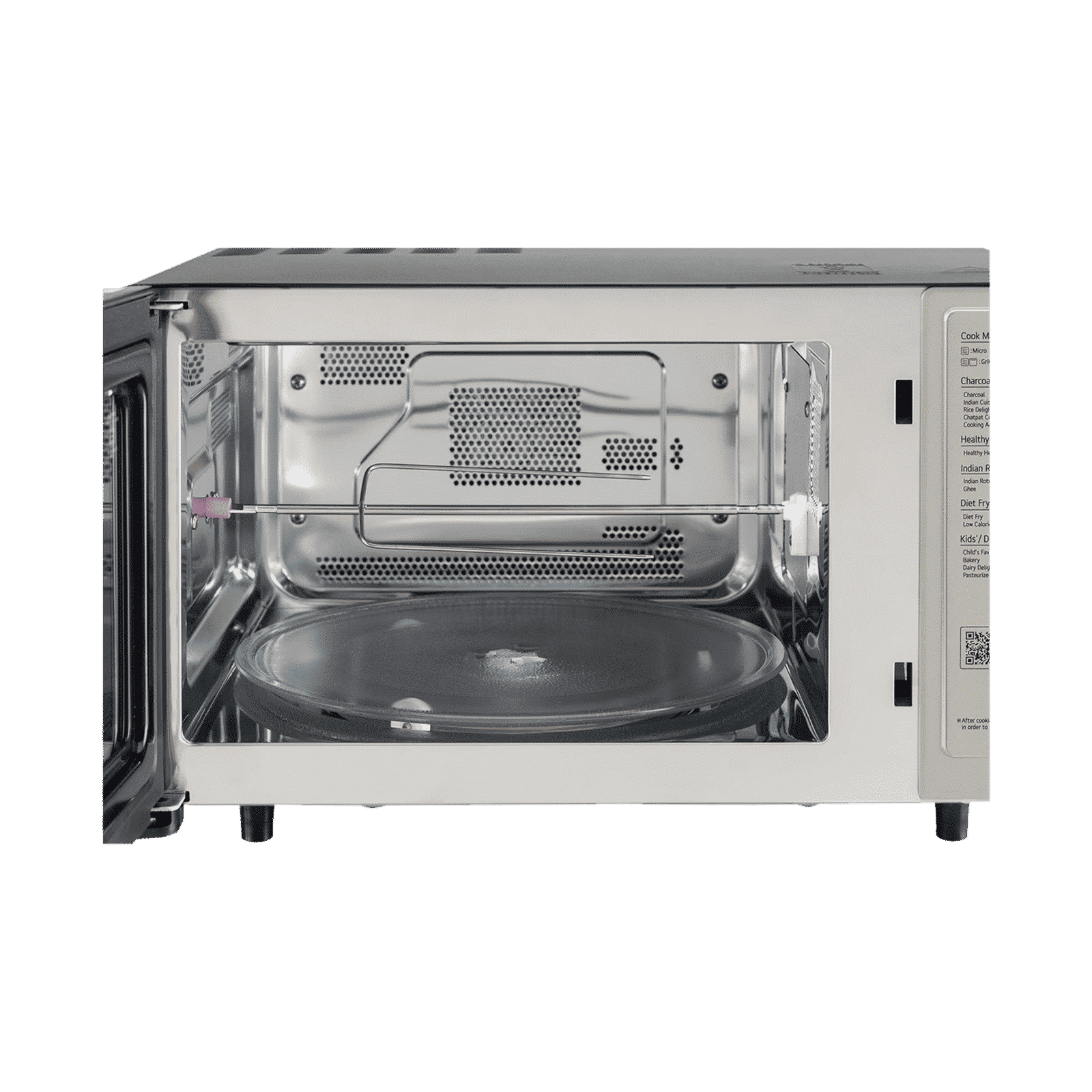 LG 28L Smart Charcoal Convection Microwave with Diet Fry Technology (MJEN286UBW, Beige & Black)_6