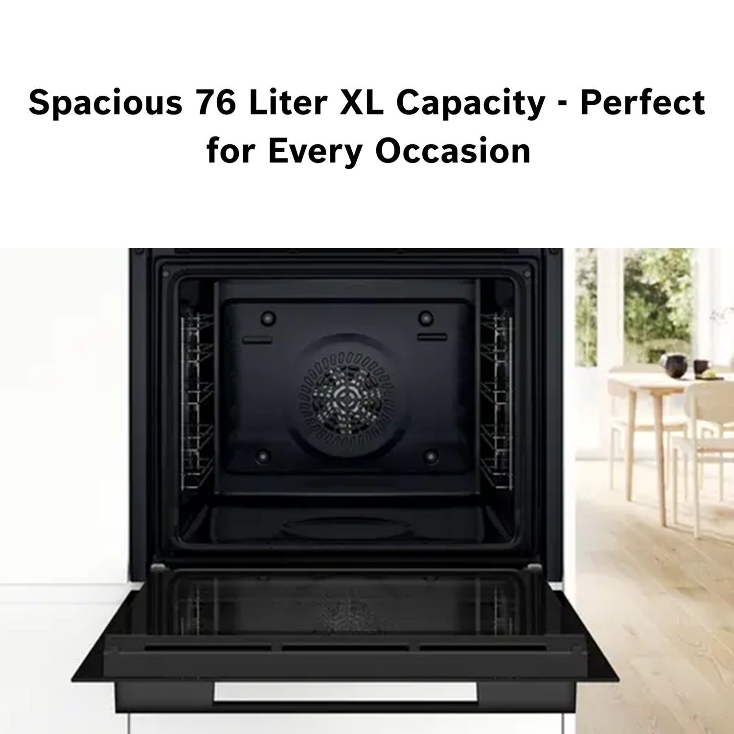 BOSCH Series 2 66L Convection & Grill Built-in Oven with Child Proof Lock (Black) BOSCH Series 2 66L Convection & Grill Built-in Oven with Child Proof Lock (Black)_8