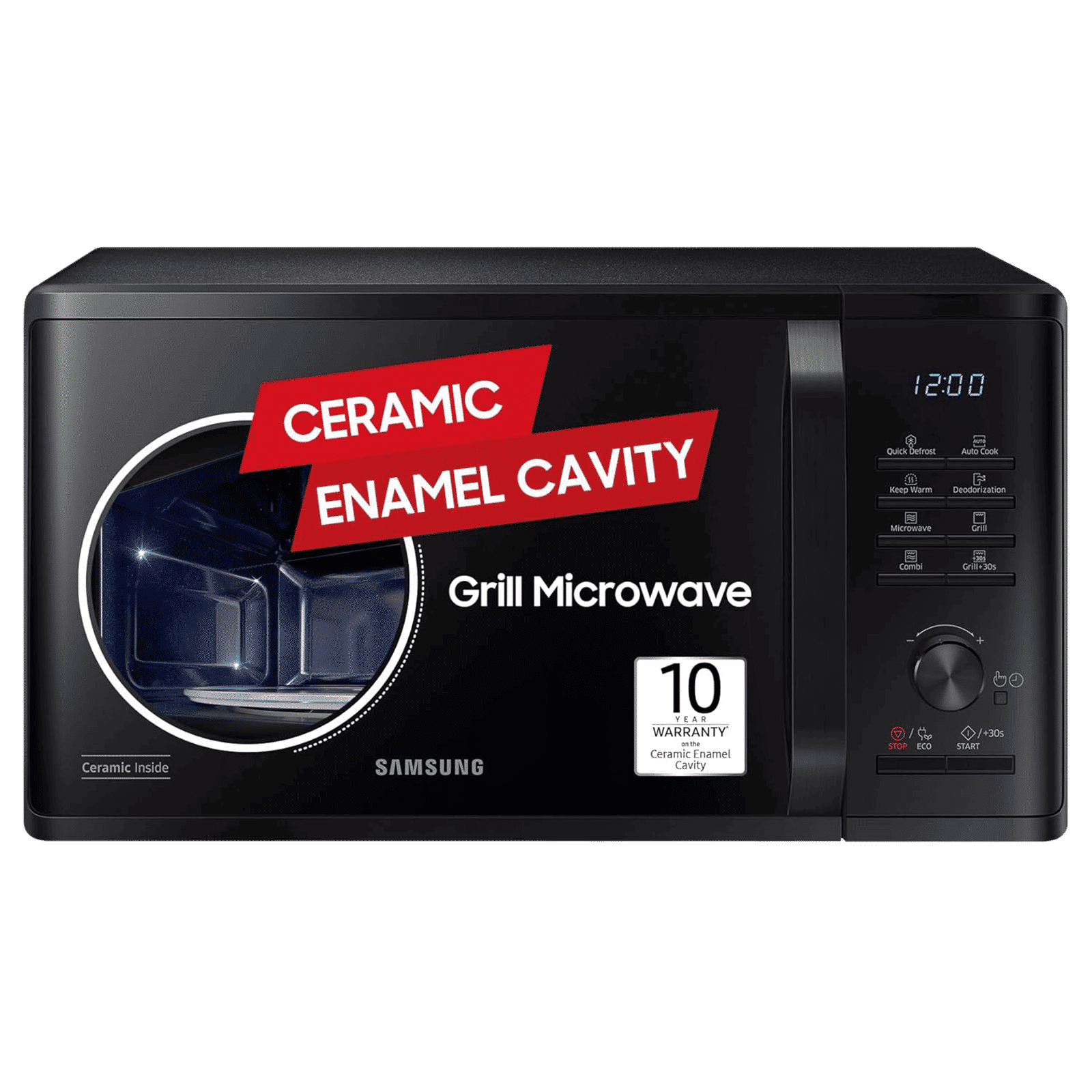 SAMSUNG 23L Grill Microwave with Browning Plus Function (MG23A3515AK/TL, Black) SAMSUNG 23L Grill Microwave with Browning Plus Function (MG23A3515AK/TL, Black)_1