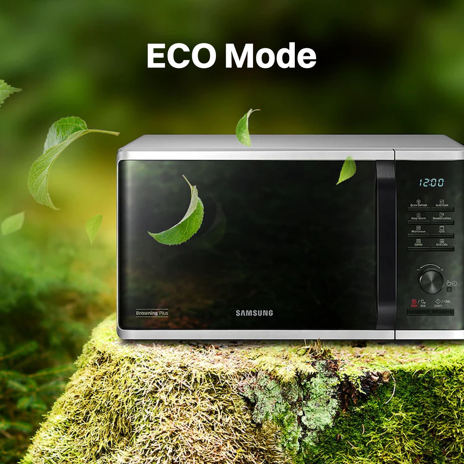 SAMSUNG 23L Grill Microwave with Browning Plus Function (MG23A3515AK/TL, Black) SAMSUNG 23L Grill Microwave with Browning Plus Function (MG23A3515AK/TL, Black)_20