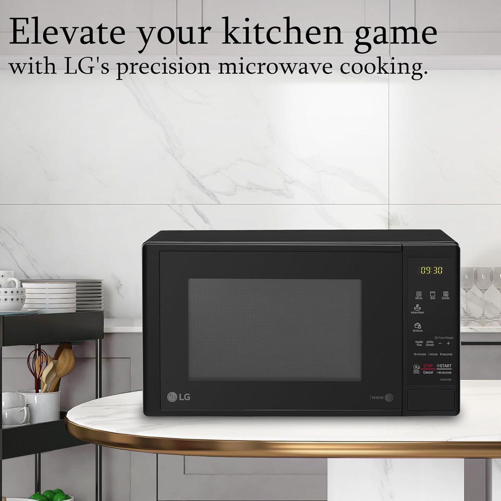 LG 20L Grill Microwave with i-Wave Technology (MH2044DB, Black) LG 20L Grill Microwave with i-Wave Technology (MH2044DB, Black)_14