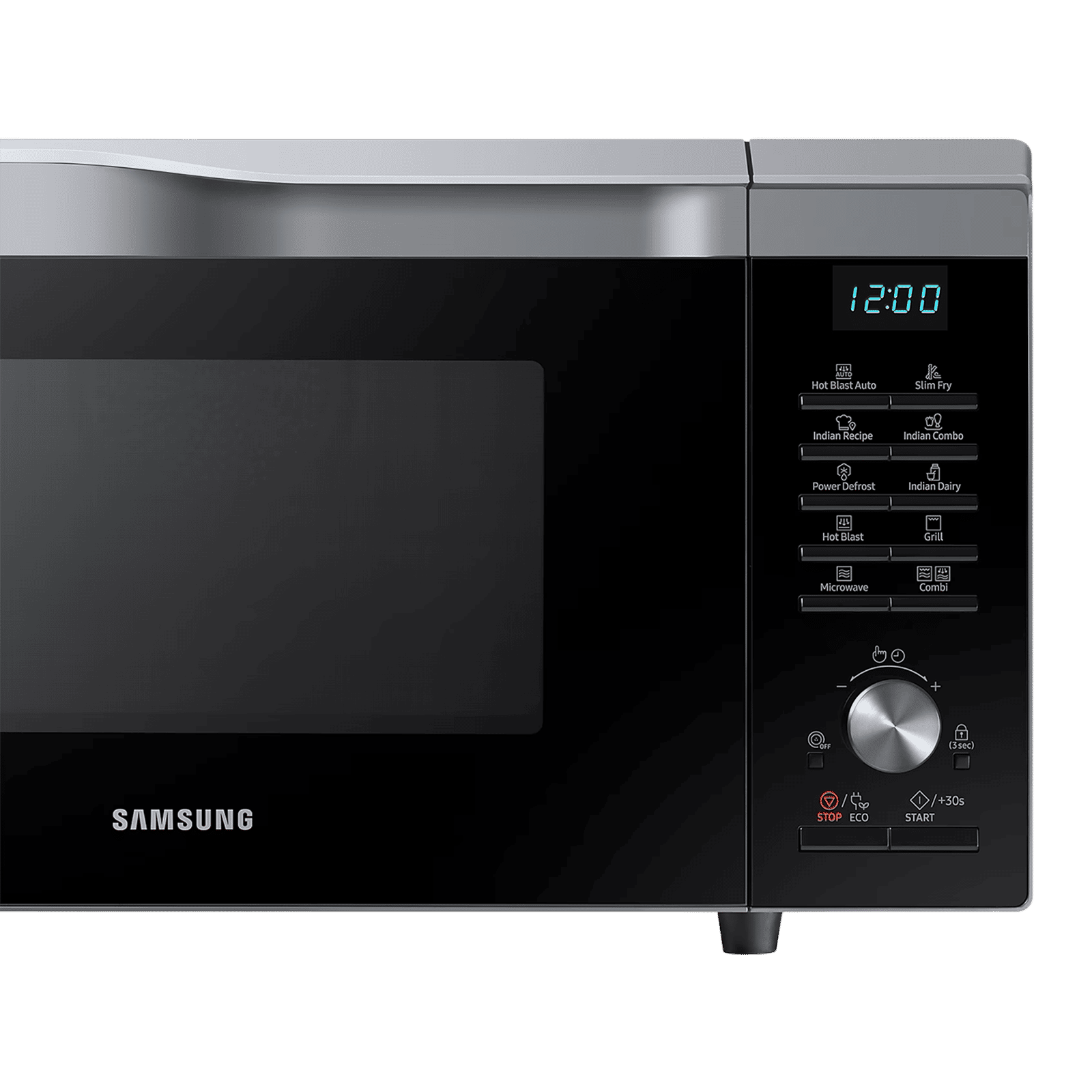 SAMSUNG 28L Convention Microwave with SLIM FRY Technology (MC28A6035QS/TL, Black)_3