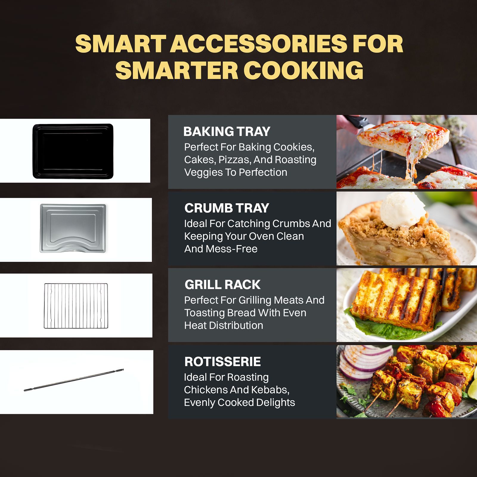 Croma 63L Oven Toaster Grill with 360 Degree Hot Air Circulation (Black)_7