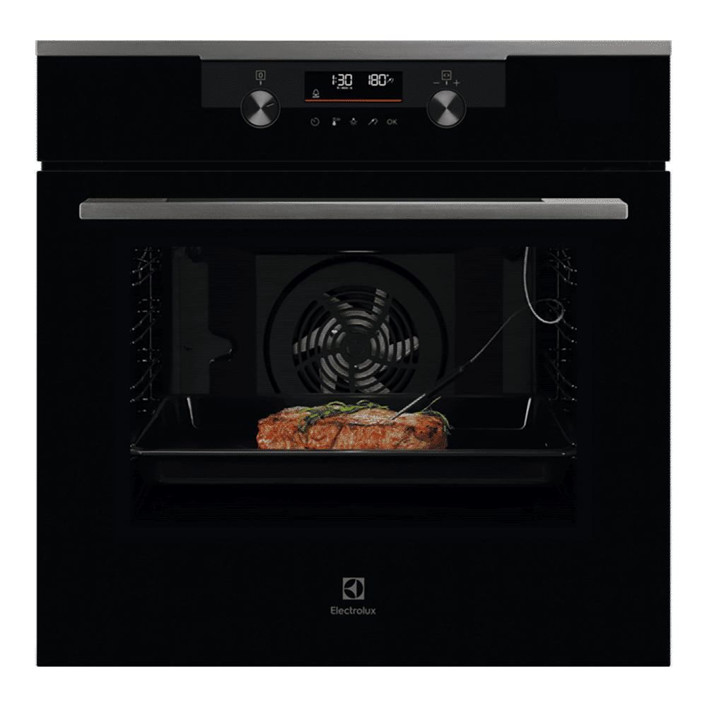Electrolux 600 Series 72L 60cm Built-in Oven with 9 Functions (KODDP77H, Pure Black) Electrolux 600 Series 72L 60cm Built-in Oven with 9 Functions (KODDP77H, Pure Black)_1
