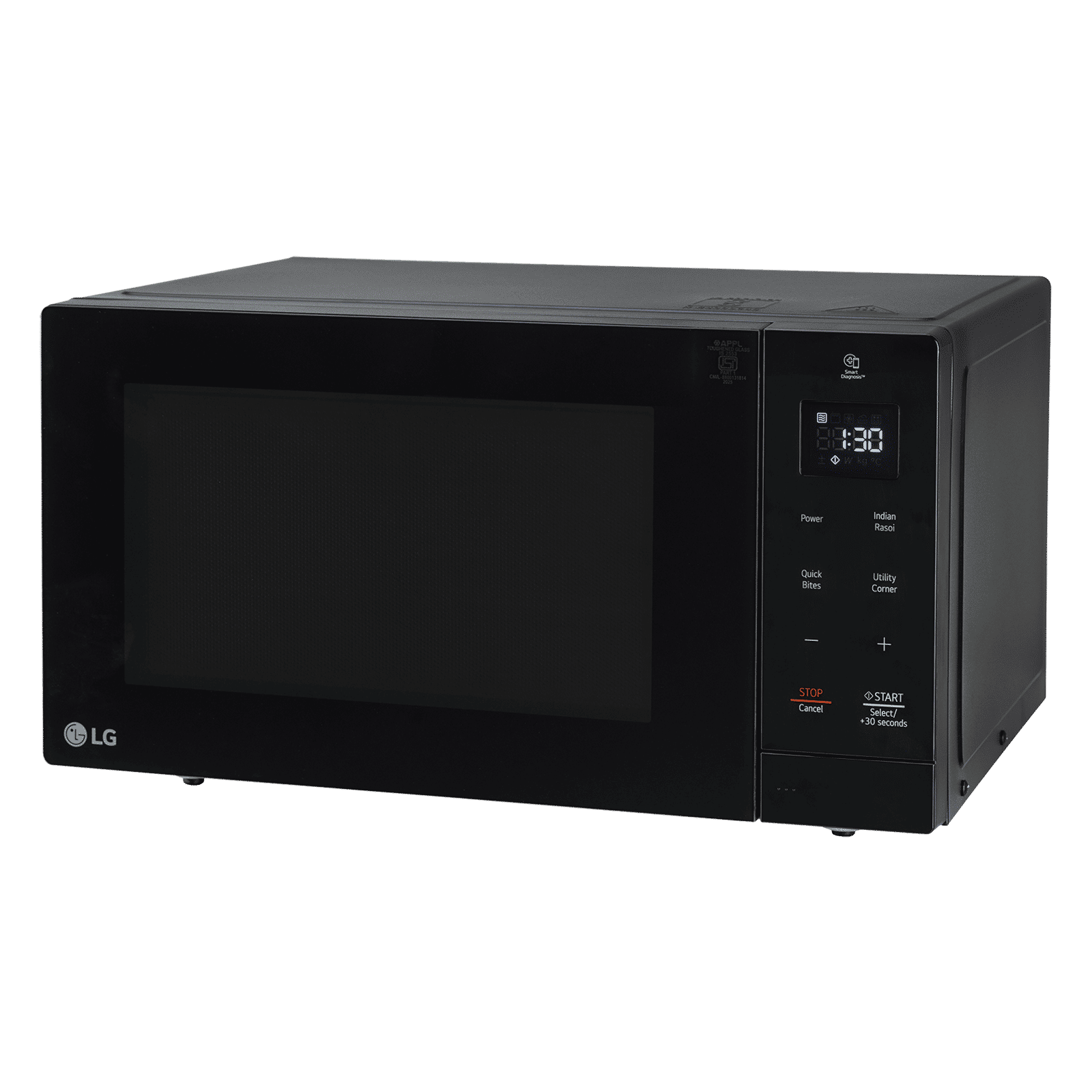 LG 30L Solo Microwave Oven with i-Wave Technology (Black)_8