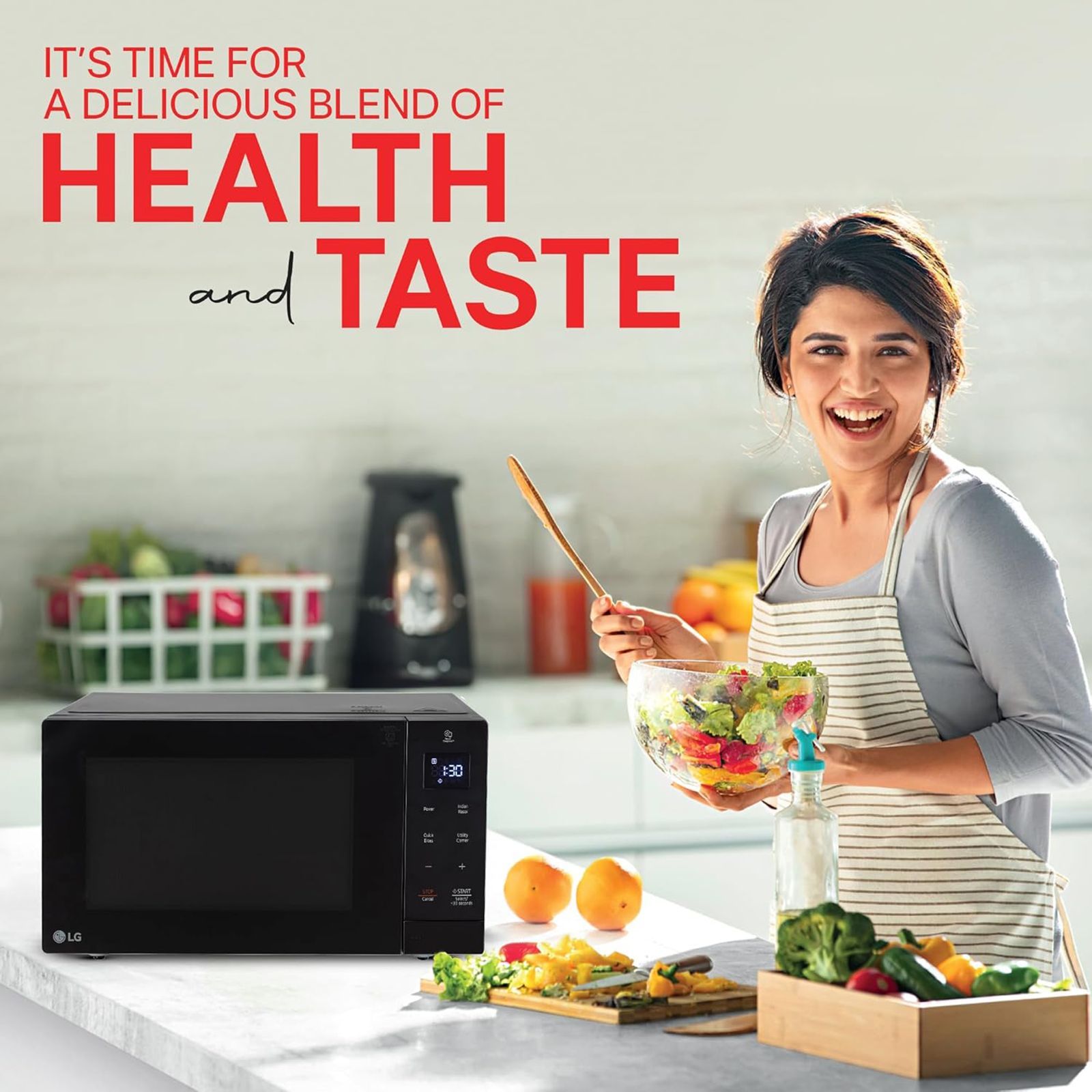 LG 30L Solo Microwave Oven with i-Wave Technology (Black)_15