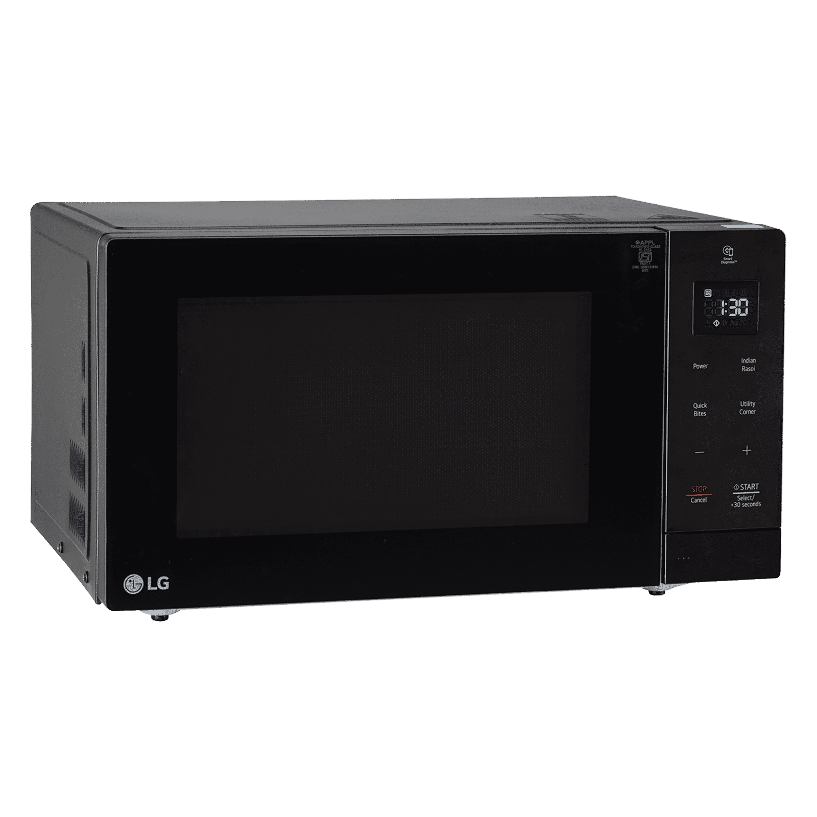 LG 30L Solo Microwave Oven with i-Wave Technology (Black)_6