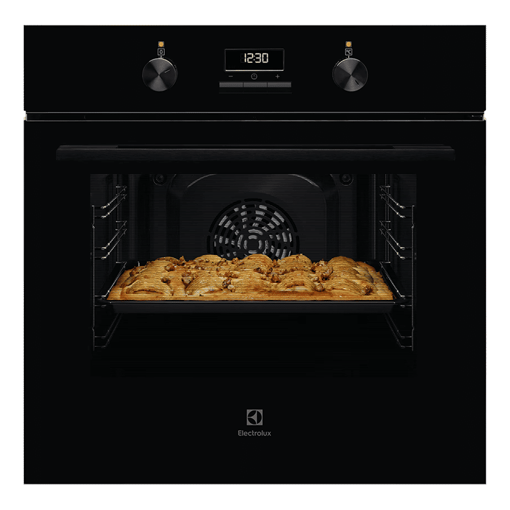 Electrolux 300 Series 65L 60cm Built-in Microwave with Grill (KOH3H00BK, Black)_1