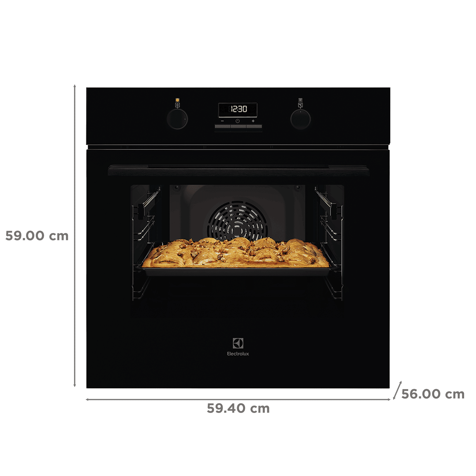 Electrolux 500 Series 65L 60cm Built-in Microwave with Grill (KOD3H50BK, Black) Electrolux 500 Series 65L 60cm Built-in Microwave with Grill (KOD3H50BK, Black)_2