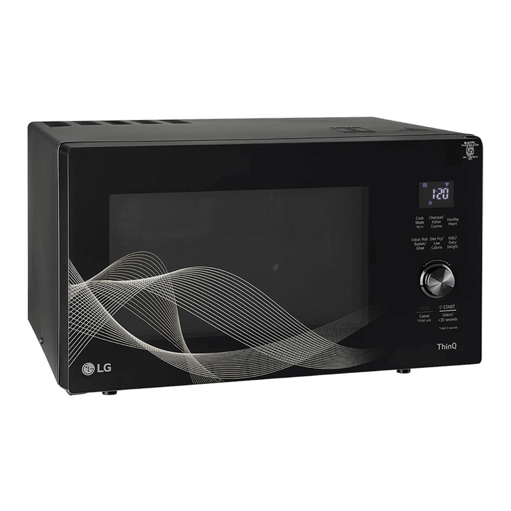 LG 28L Charcoal Convection Microwave Oven with Air Fry Technology (Black)_6