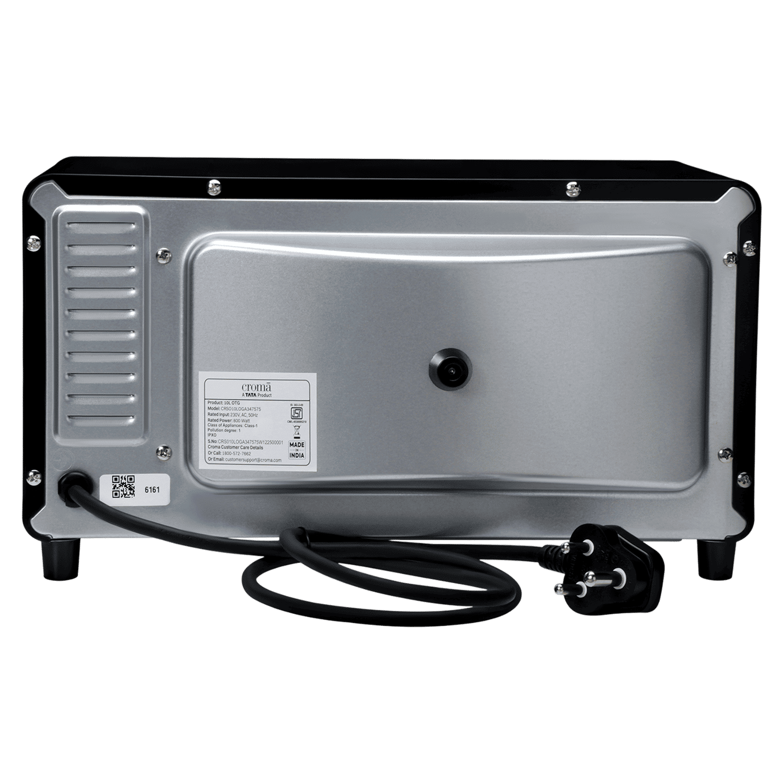Croma AO6775 10L Oven Toaster Grill with Adjustable Thermostat (Black)_11