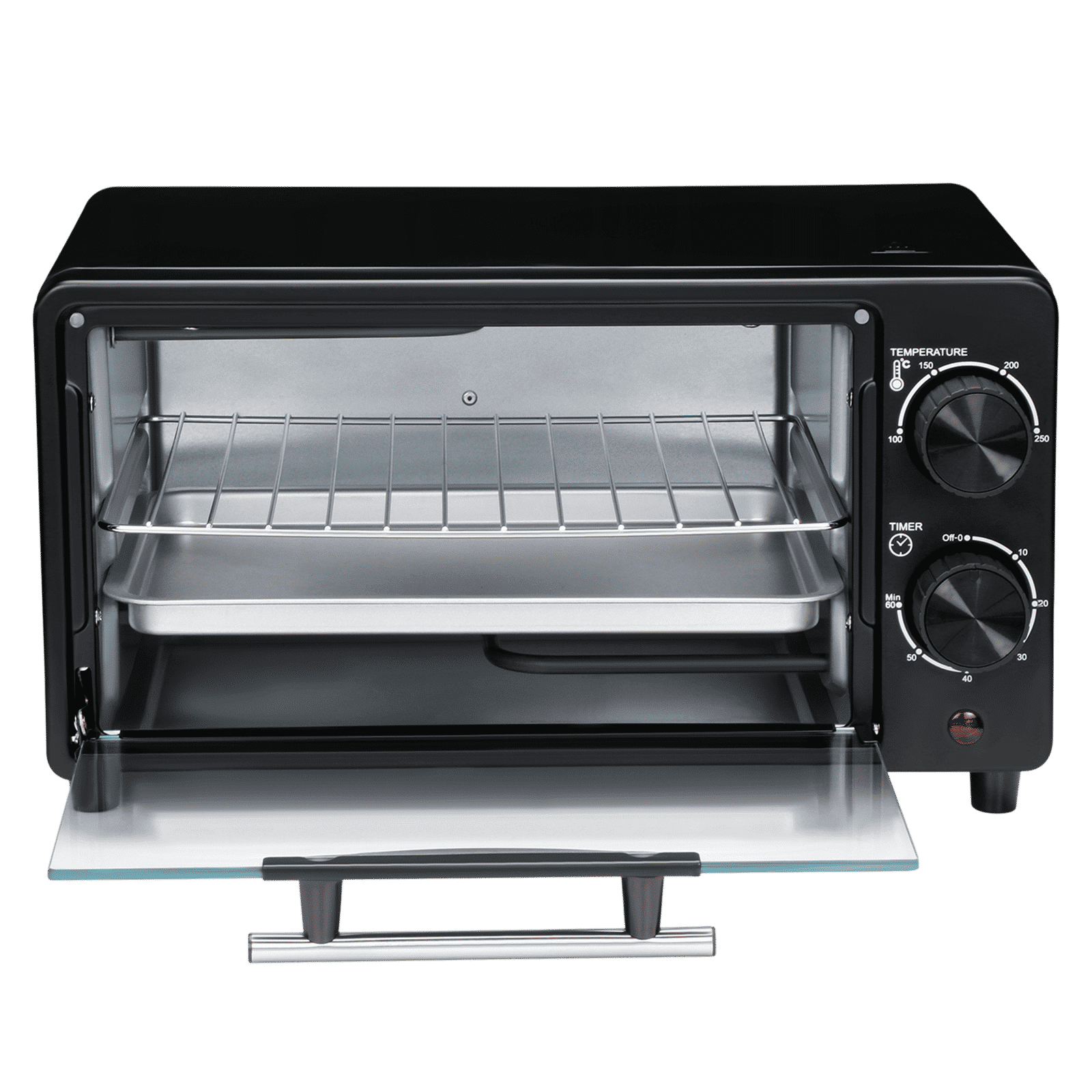 Croma AO6775 10L Oven Toaster Grill with Adjustable Thermostat (Black)_8