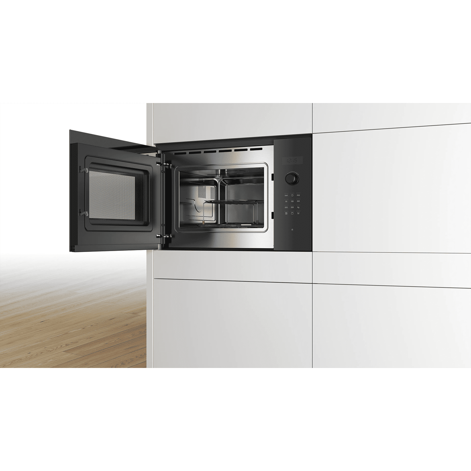 BOSCH Series 6 25L Built-in Microwave Oven with Grill (Black) BOSCH Series 6 25L Built-in Microwave Oven with Grill (Black)_3