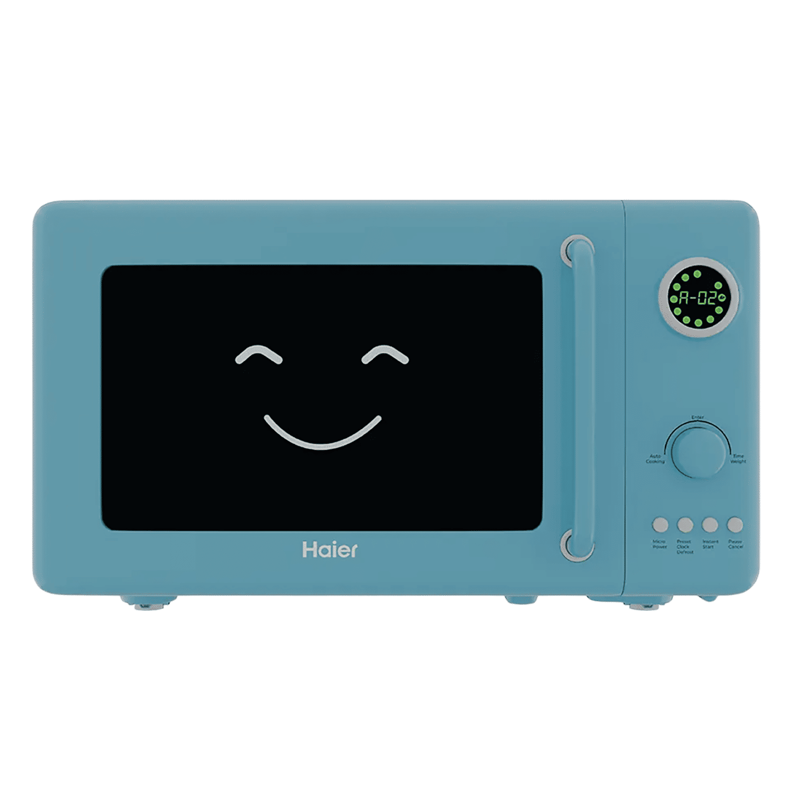 Haier Vogue 20L Solo Microwave Oven with 12 Autocook Menus (HIL20V1MBPD, Blue) Haier Vogue 20L Solo Microwave Oven with 12 Autocook Menus (HIL20V1MBPD, Blue)_1