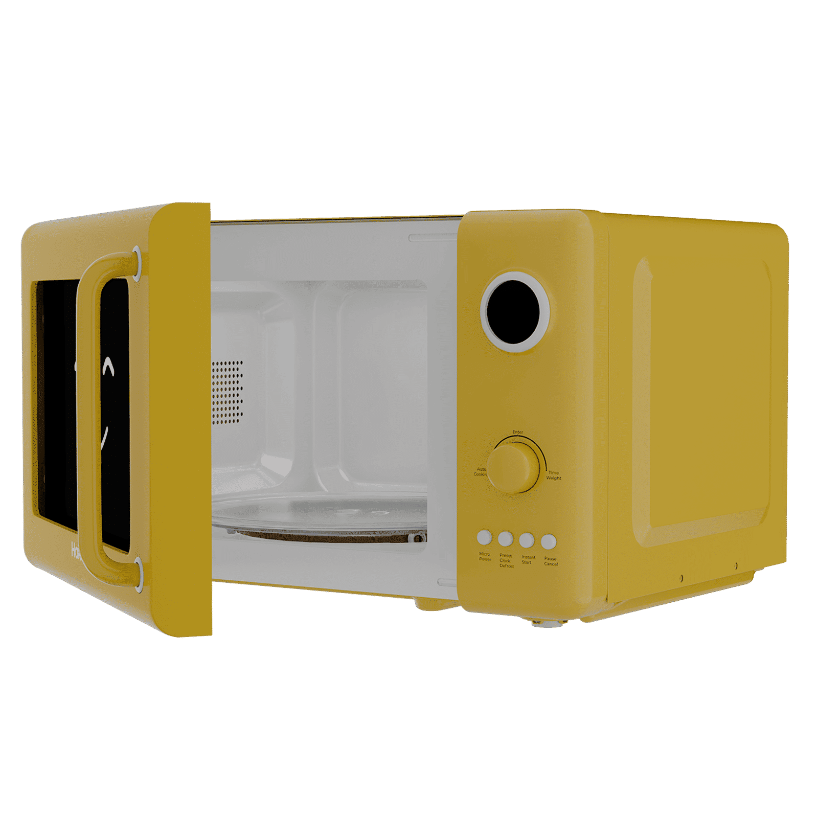 Haier Vogue 20L Solo Microwave Oven with 12 Autocook Menus (HIL20V1MYPD, Yellow) Haier Vogue 20L Solo Microwave Oven with 12 Autocook Menus (HIL20V1MYPD, Yellow)_5