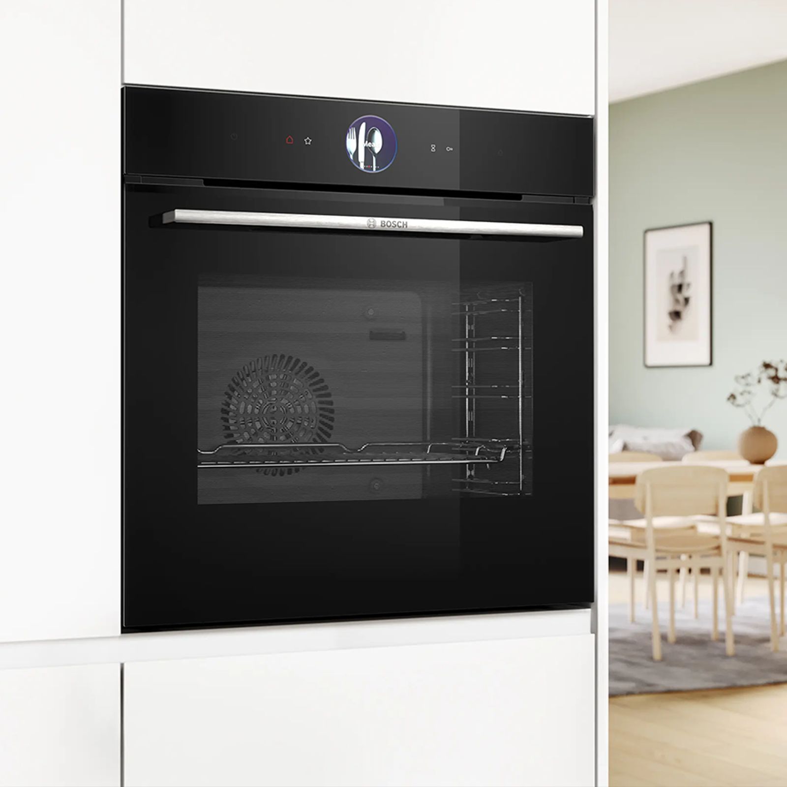 Bosch Series 8 71L 60cm Built-in Oven with HomeConnect Technology (HSG7361B1, Black)_9