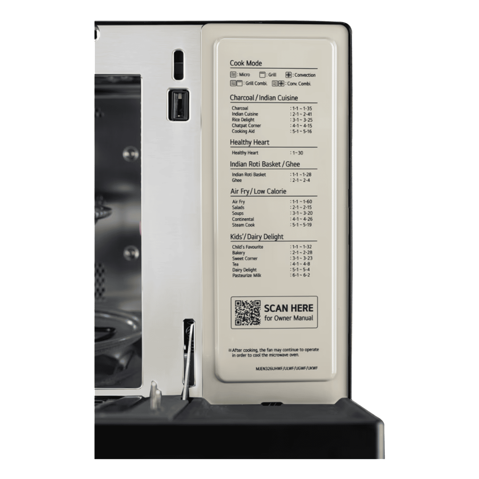 LG 32L Smart Charcoal Convection Microwave with Air Fry (MJEN326ULWF, Black)_10