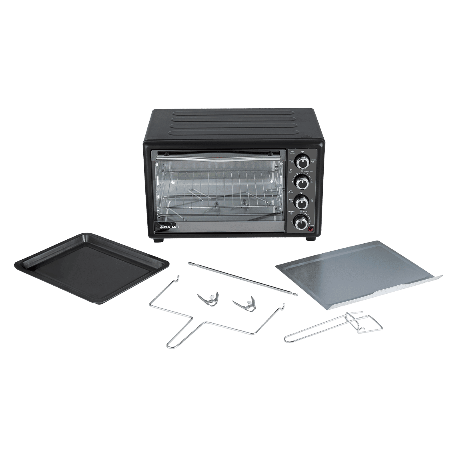 BAJAJ 3000 TM 30L Oven Toaster Grill with Motorized Rotisserie (Black) BAJAJ 3000 TM 30L Oven Toaster Grill with Motorized Rotisserie (Black)_3