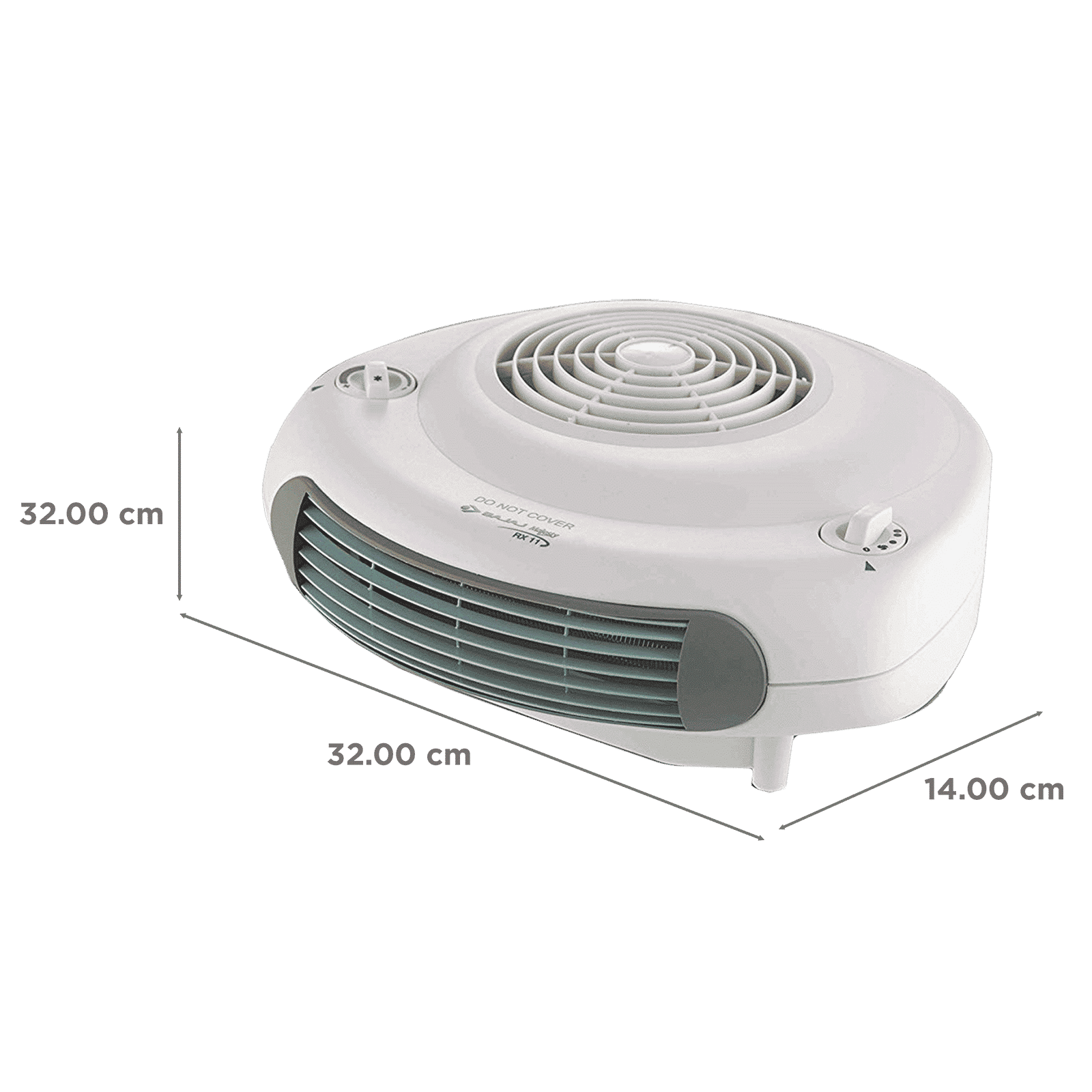 BAJAJ Majesty RX11 2000W Fan Room Heater with Automatic Thermal Cutout (Adjustable Thermostat BAJAJ Majesty RX11 2000W Fan Room Heater with Automatic Thermal Cutout (Adjustable Thermostat_2