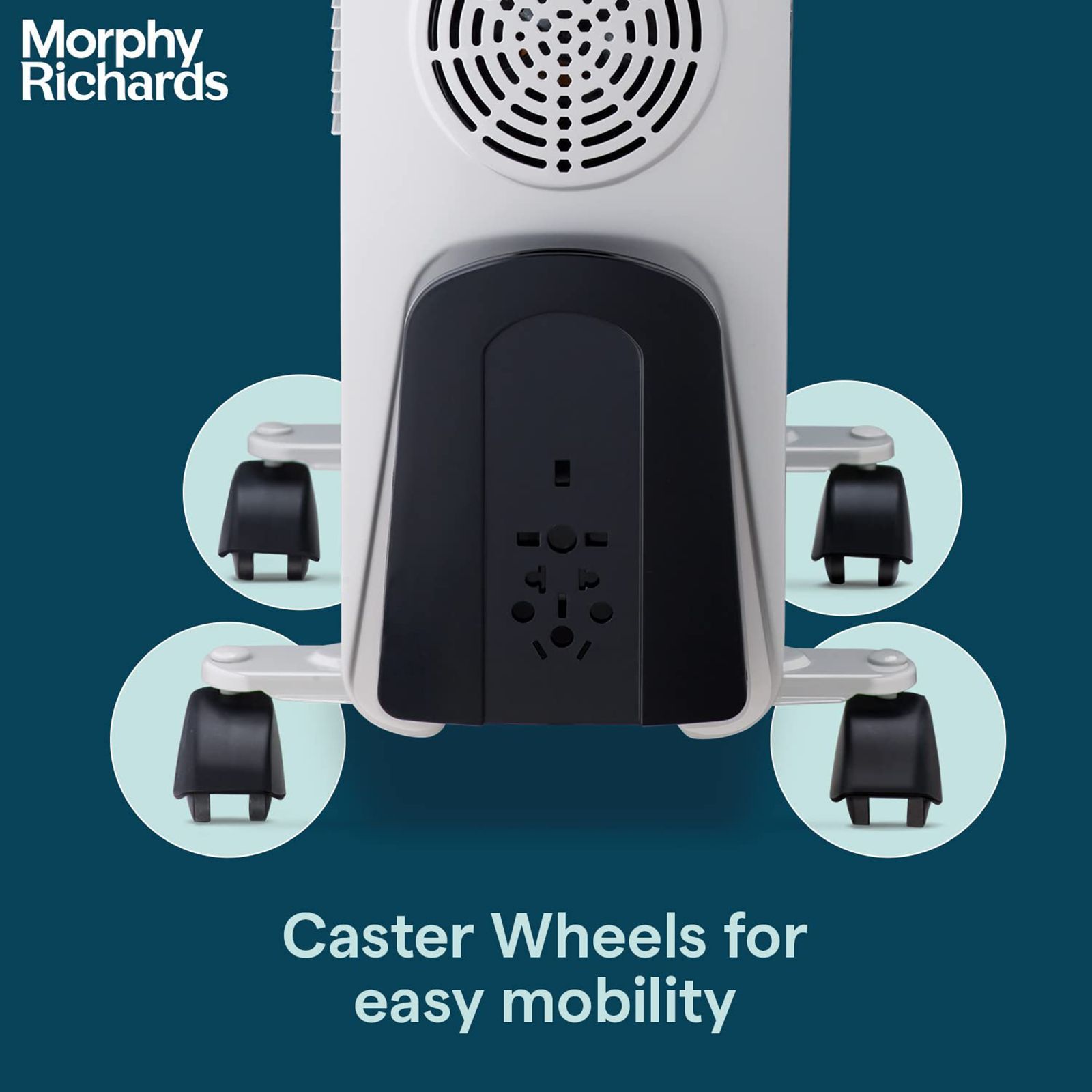 morphy richards 2400W Oil Filled Radiator Room Heater with 9 Fins (Adjustable Thermostat_11