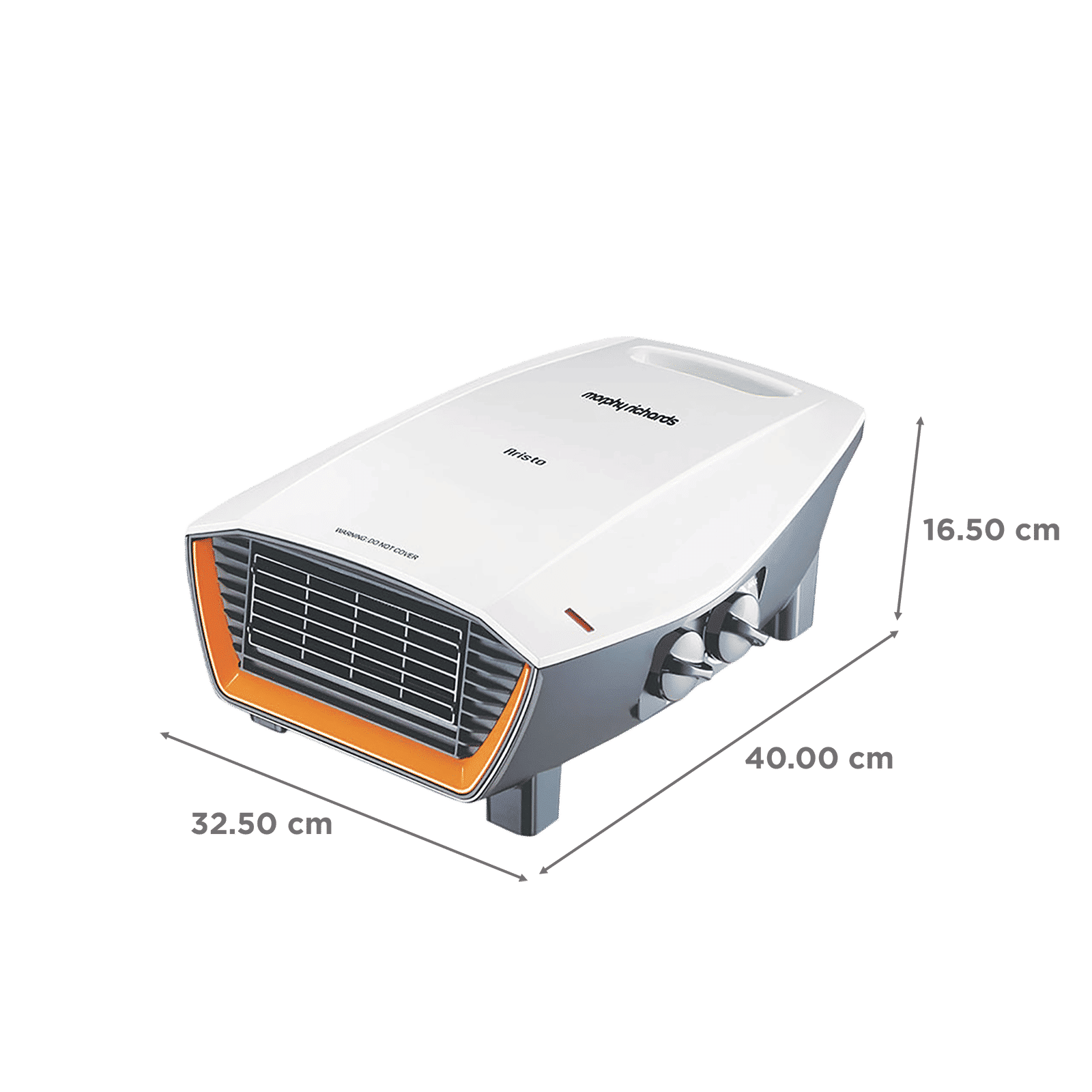 morphy richards Aristo 2000W PTC Fan Room Heater with Adjustable Thermostat (Noiseless Operation_2
