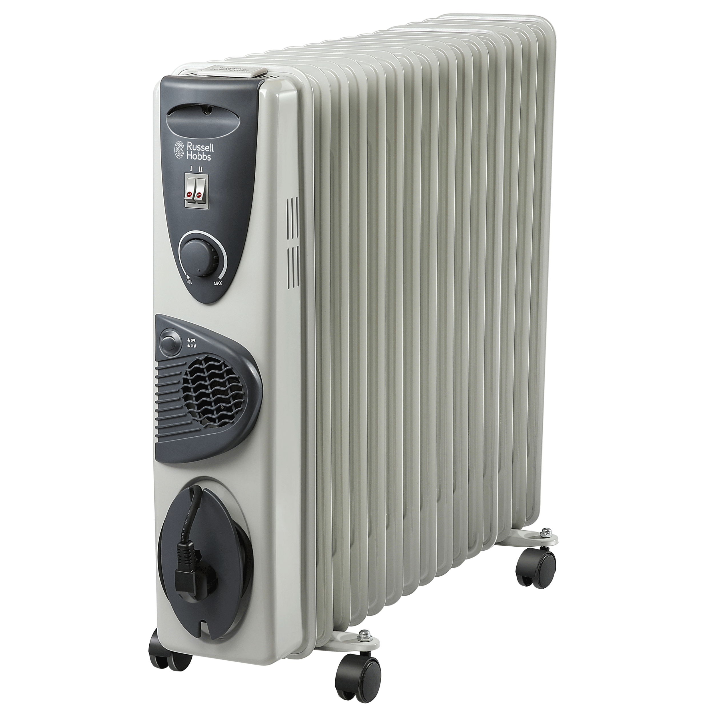 Russell Hobbs ROR15F 2900W Oil Filled Radiator Room Heater with 15 Fins (Anti Tilt Protection_1