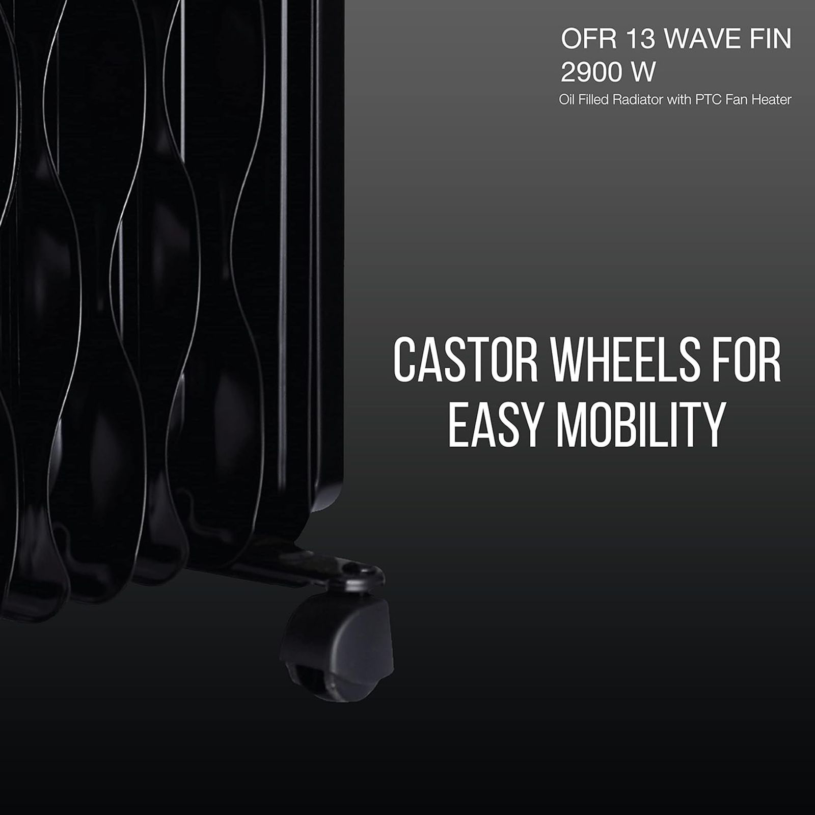 HAVELLS GHROFBHK290 2900W PTC Fan Oil Filled Radiator Room Heater with Multi Directional Heating (Safety Tilt Over Switch_8