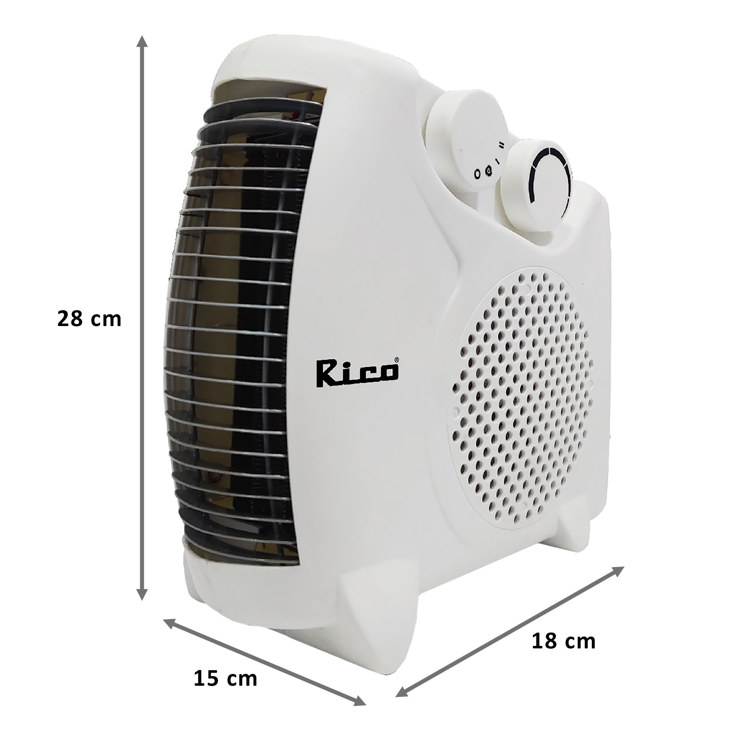 Rico RH1502 2000W Fan Room Heater with Automatic Warmth Control (Fast Heating Technology Rico RH1502 2000W Fan Room Heater with Automatic Warmth Control (Fast Heating Technology_2