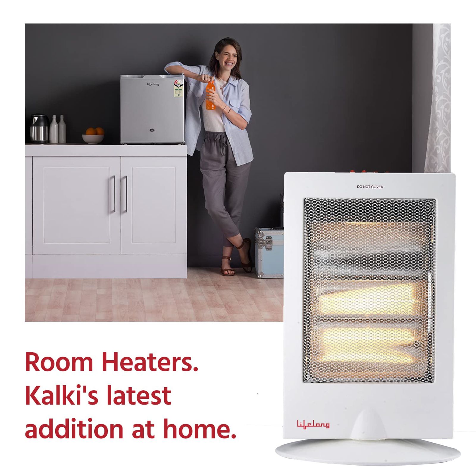 Lifelong Regalia Plus 1200W Halogen Room Heater with Oscillation Function (Front Grill Safety_8