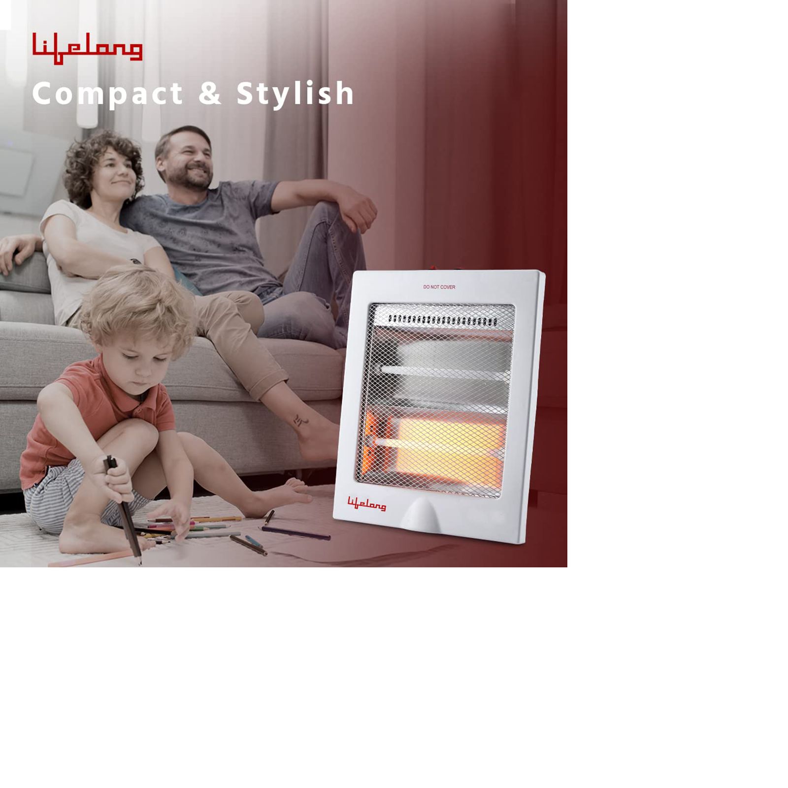 Lifelong Regalia 800W Quartz Room Heater with Radiant Heating (Silent Operation_4