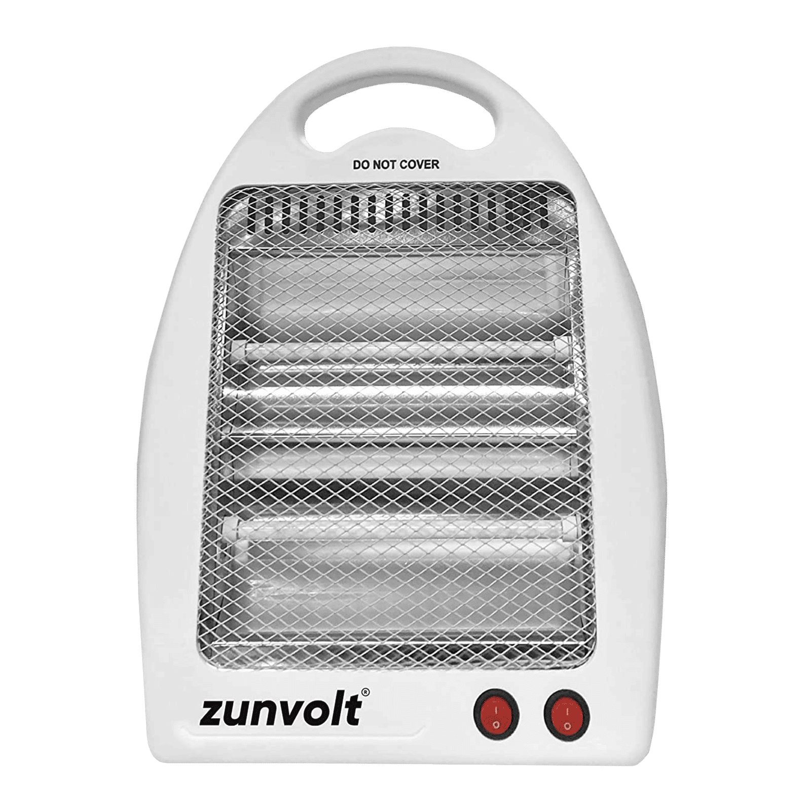 zunvolt Rex 800 Watts Quartz Halogen Room Heater (Noiseless Operation, White)_7