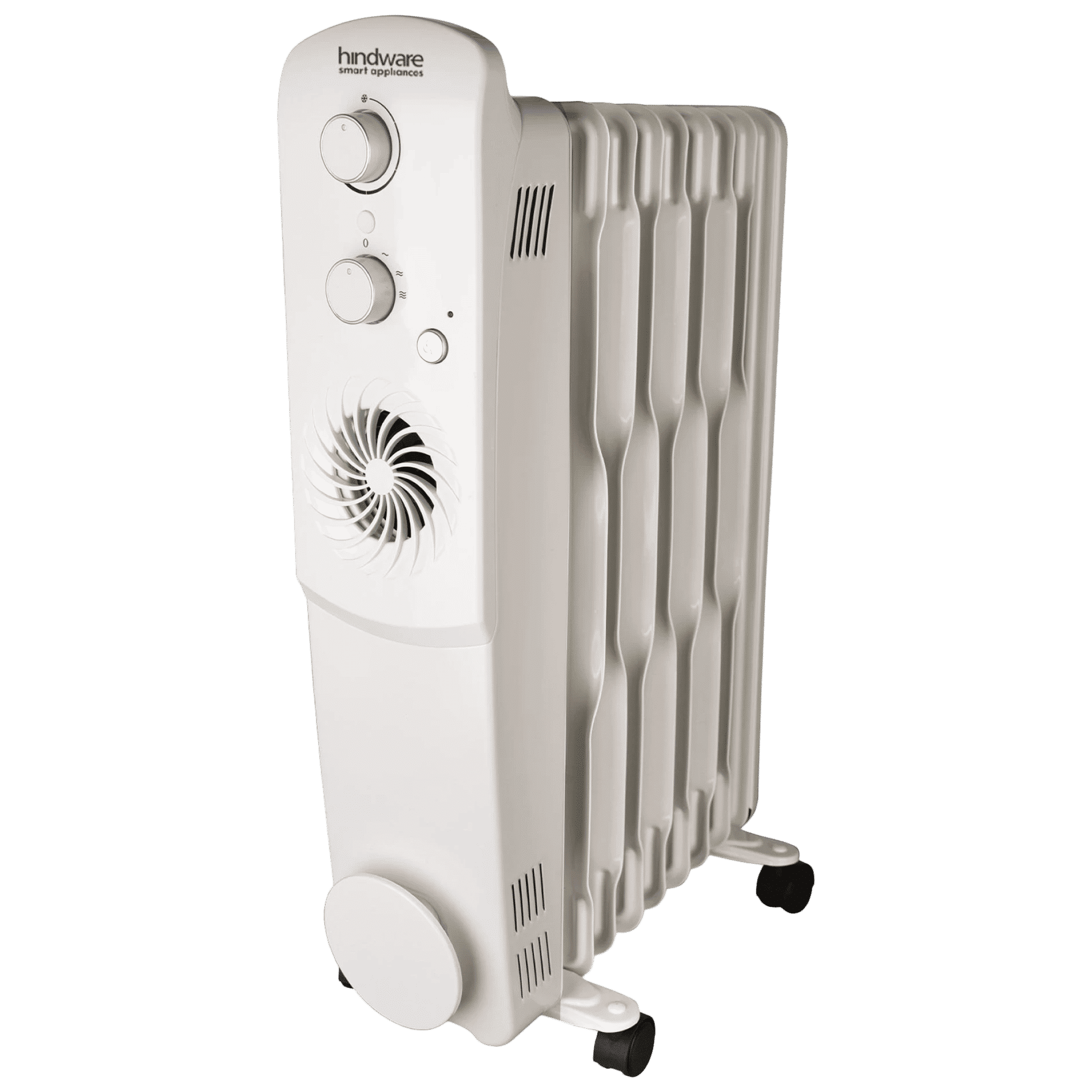 hindware Atlantic Arturo 2900 Watts Nichrome Oil Filled Room Heater (Over Heat Protection, 522849, White)_1