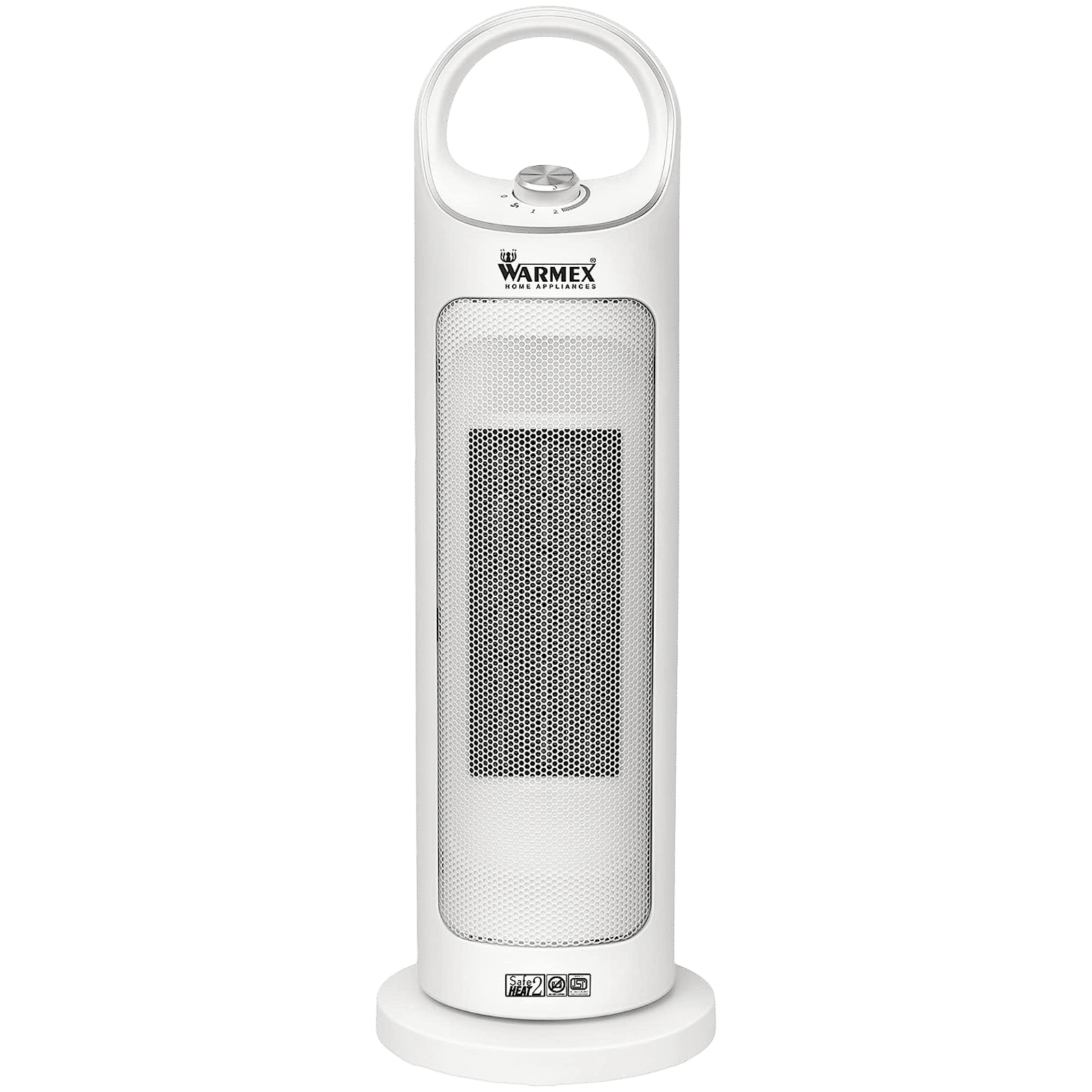 WARMEX Fervour 2000 Watts PTC Heating Element Fan Room Heater (Temperature Control Knob, White) WARMEX Fervour 2000 Watts PTC Heating Element Fan Room Heater (Temperature Control Knob, White)_1