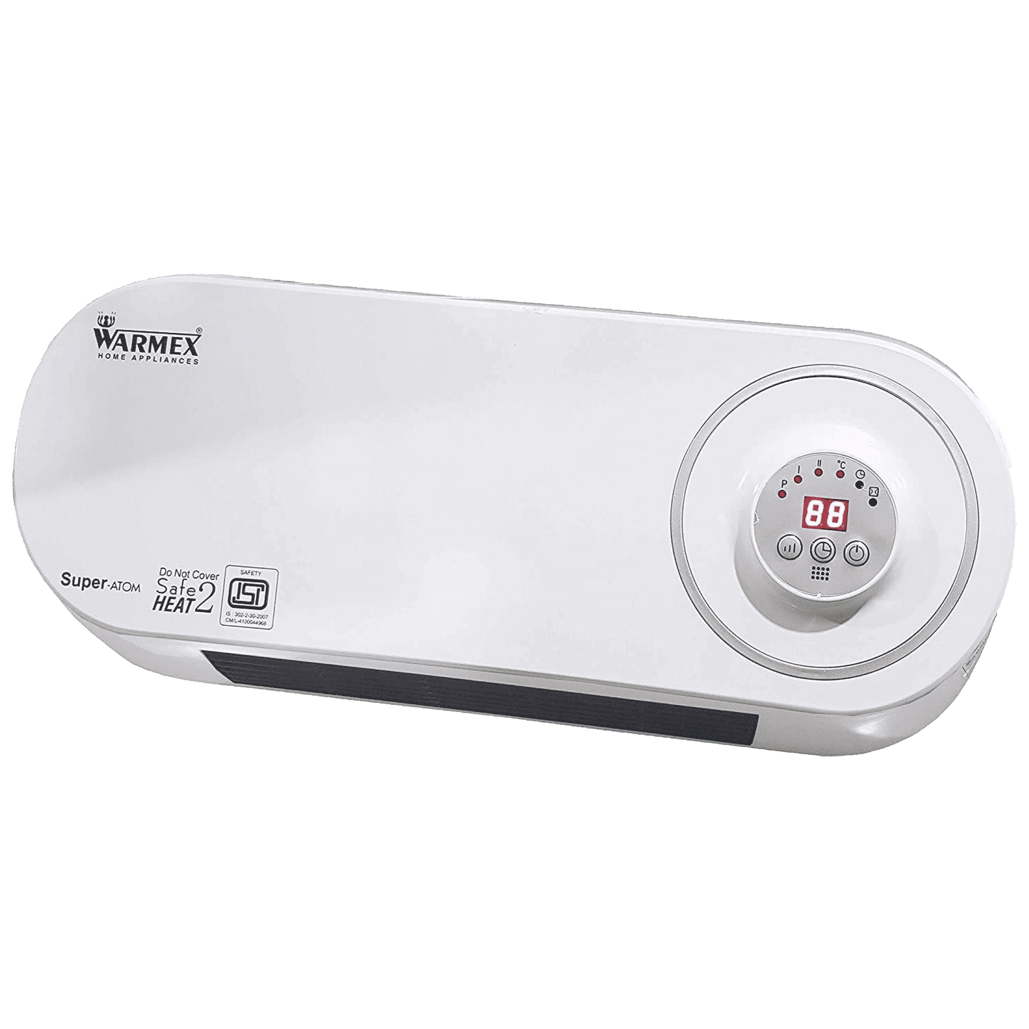 WARMEX Super Atom 2000 Watts PTC Ceramic Room Heater (Over Heat Protection, White)_2