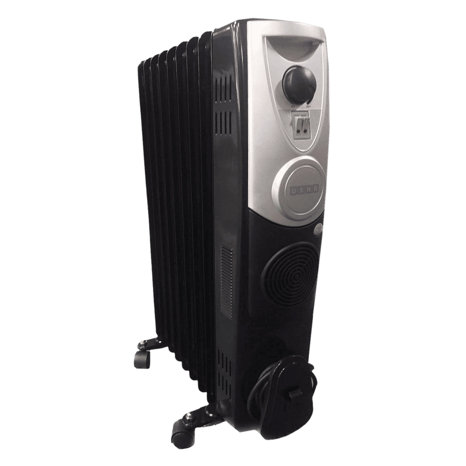 USHA 4209 F 2400W PTC Oil Filled Radiator Room Heater with Rust Protection (Adjustable Thermostat_1