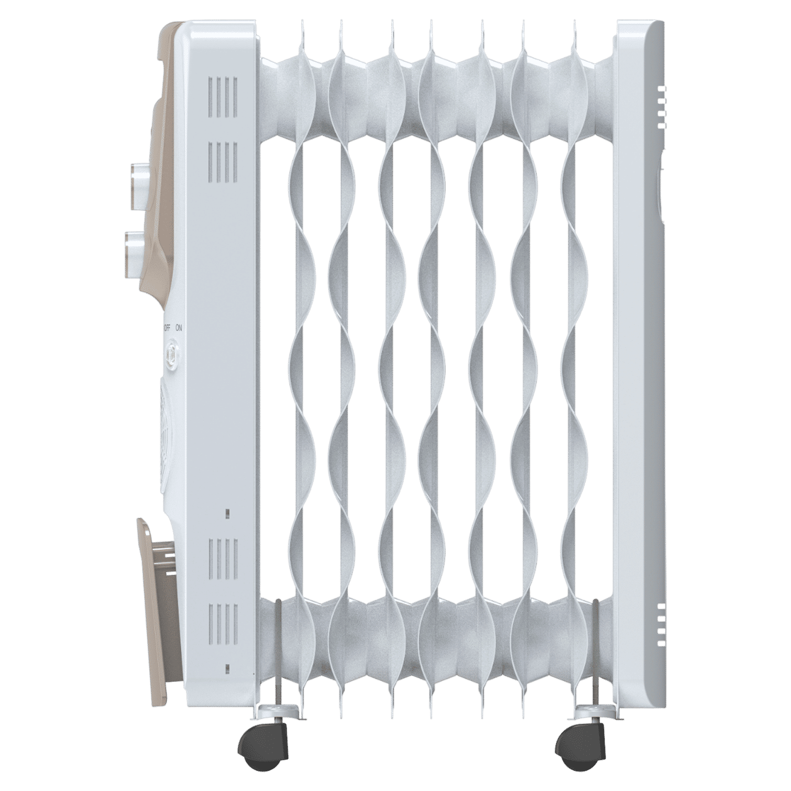 BAJAJ Vienna OFR 13F 2500W Oil Filled Radiator Room Heater with Automatic Thermal Cutout (Adjustable Thermostat_5