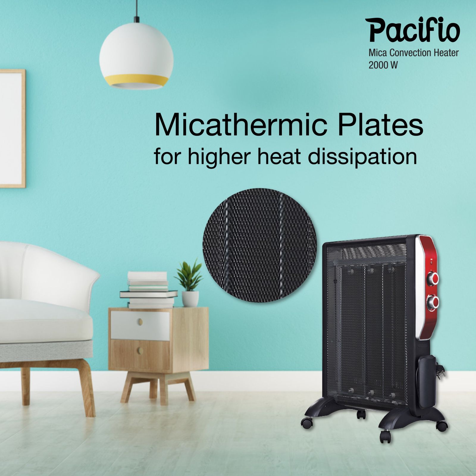 HAVELLS Pacifio Mica 2000W Convection Room Heater with Micathermic Technology (Silent Operation HAVELLS Pacifio Mica 2000W Convection Room Heater with Micathermic Technology (Silent Operation_8