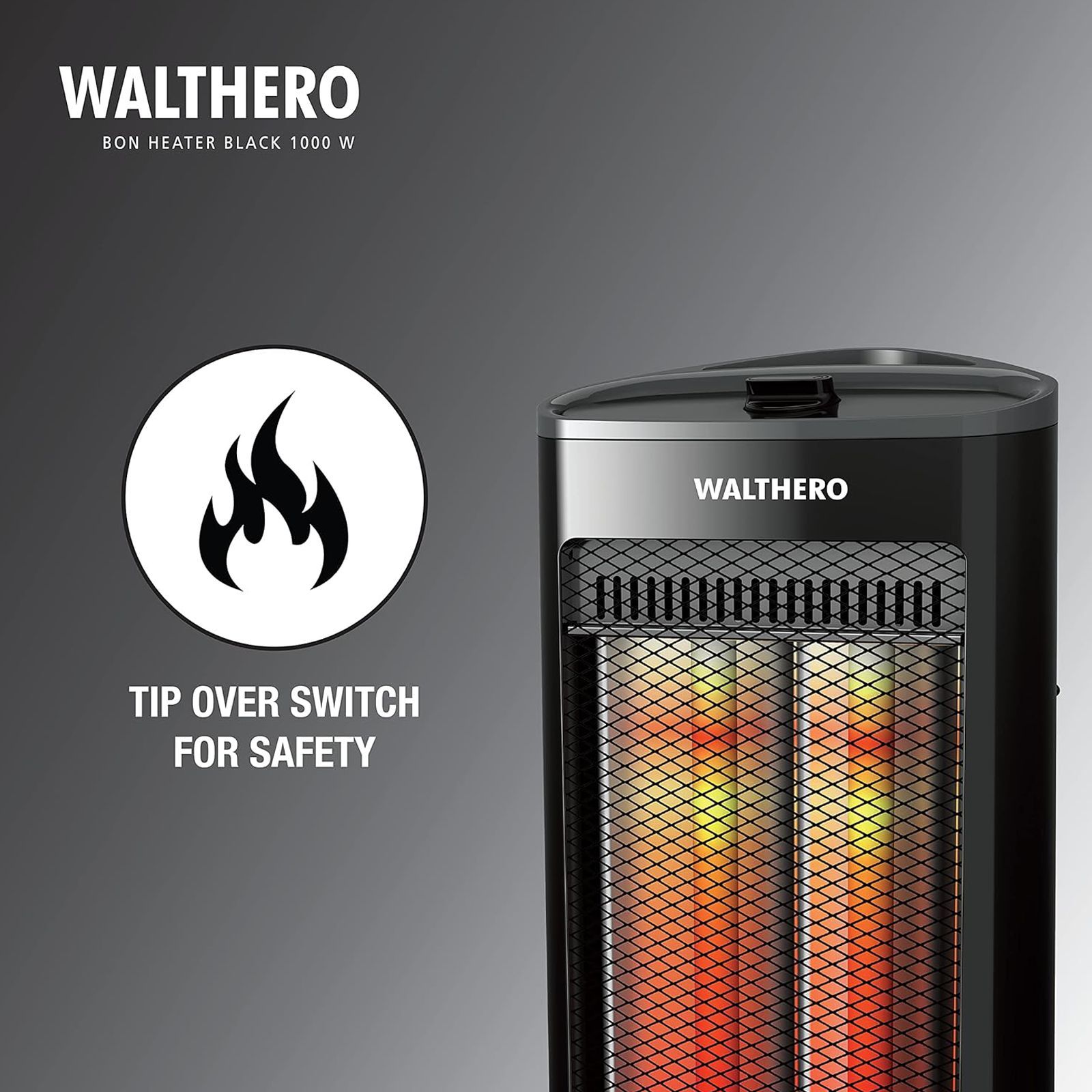 HAVELLS Walthero 1000W Carbon Room Heater with Oscillation Function (Healthy Infrared Technology HAVELLS Walthero 1000W Carbon Room Heater with Oscillation Function (Healthy Infrared Technology_6