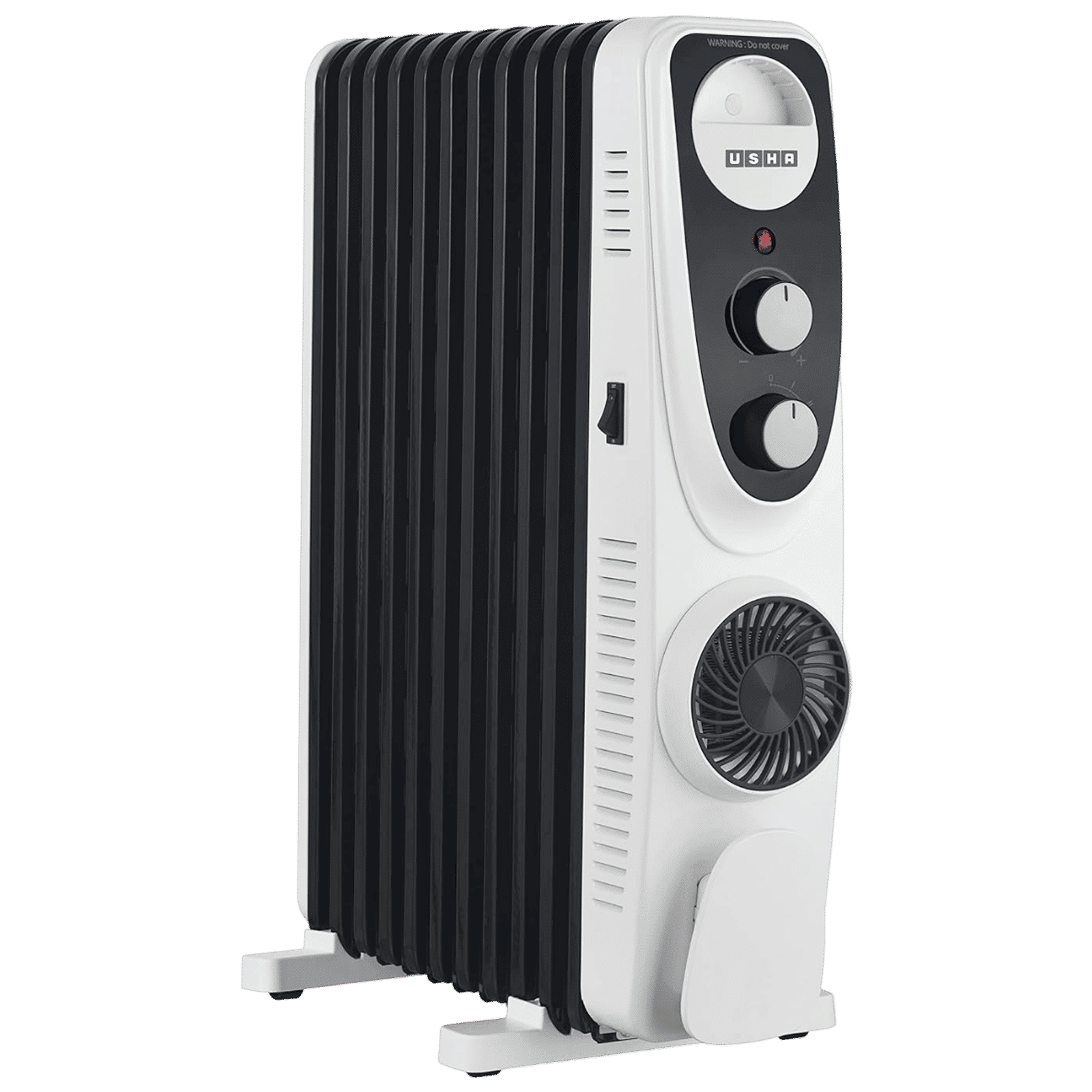 USHA 4211 FU 2300W PTC Oil Filled Radiator Room Heater with 11 Fins (Adjustable Thermostat_1