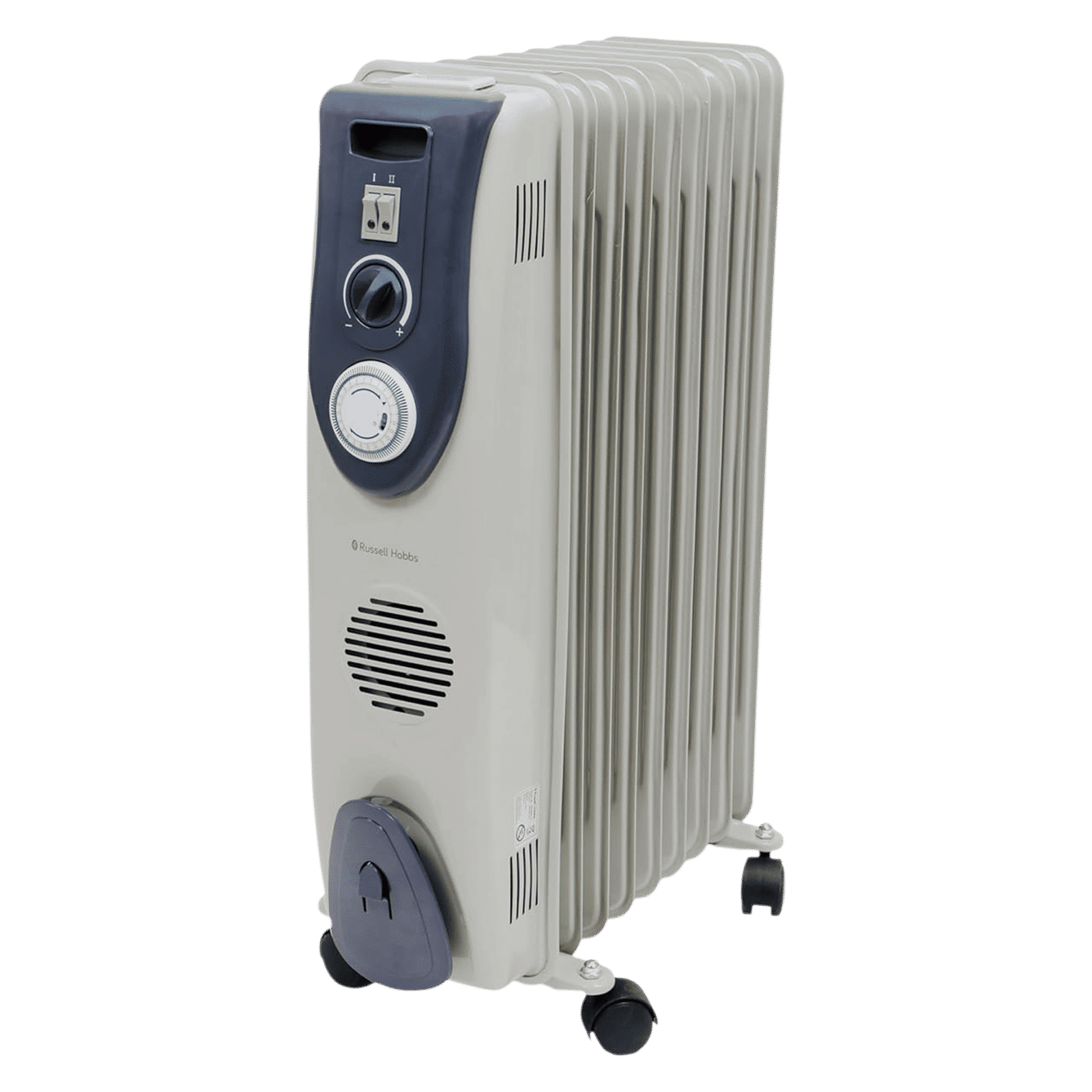 Russell Hobbs ROR09XLTF 2400W Oil Filled Radiator Room Heater with 9 Fins (24 Hour Adjustable Timer Russell Hobbs ROR09XLTF 2400W Oil Filled Radiator Room Heater with 9 Fins (24 Hour Adjustable Timer_10