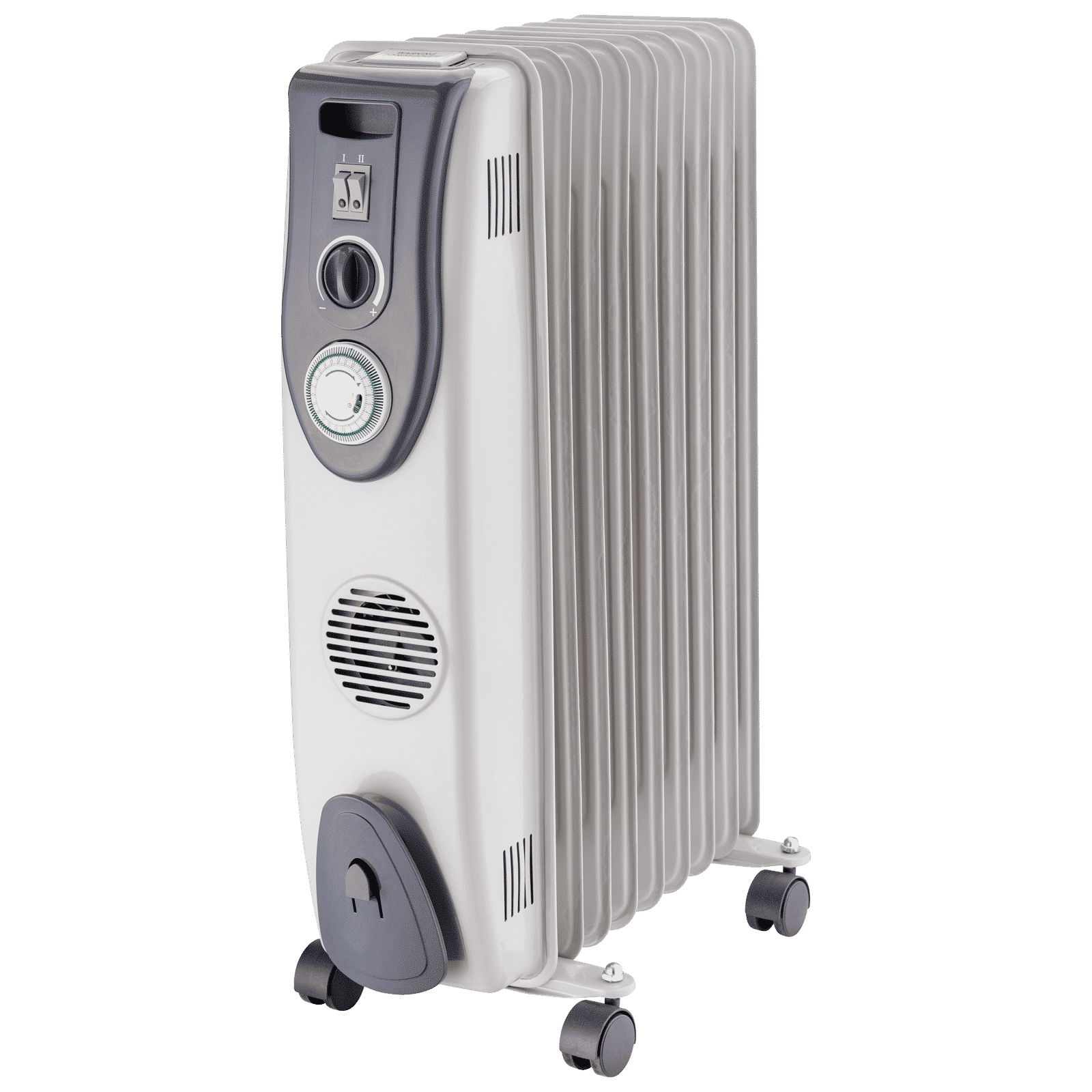 Russell Hobbs ROR09XLTF 2400W Oil Filled Radiator Room Heater with 9 Fins (24 Hour Adjustable Timer_4