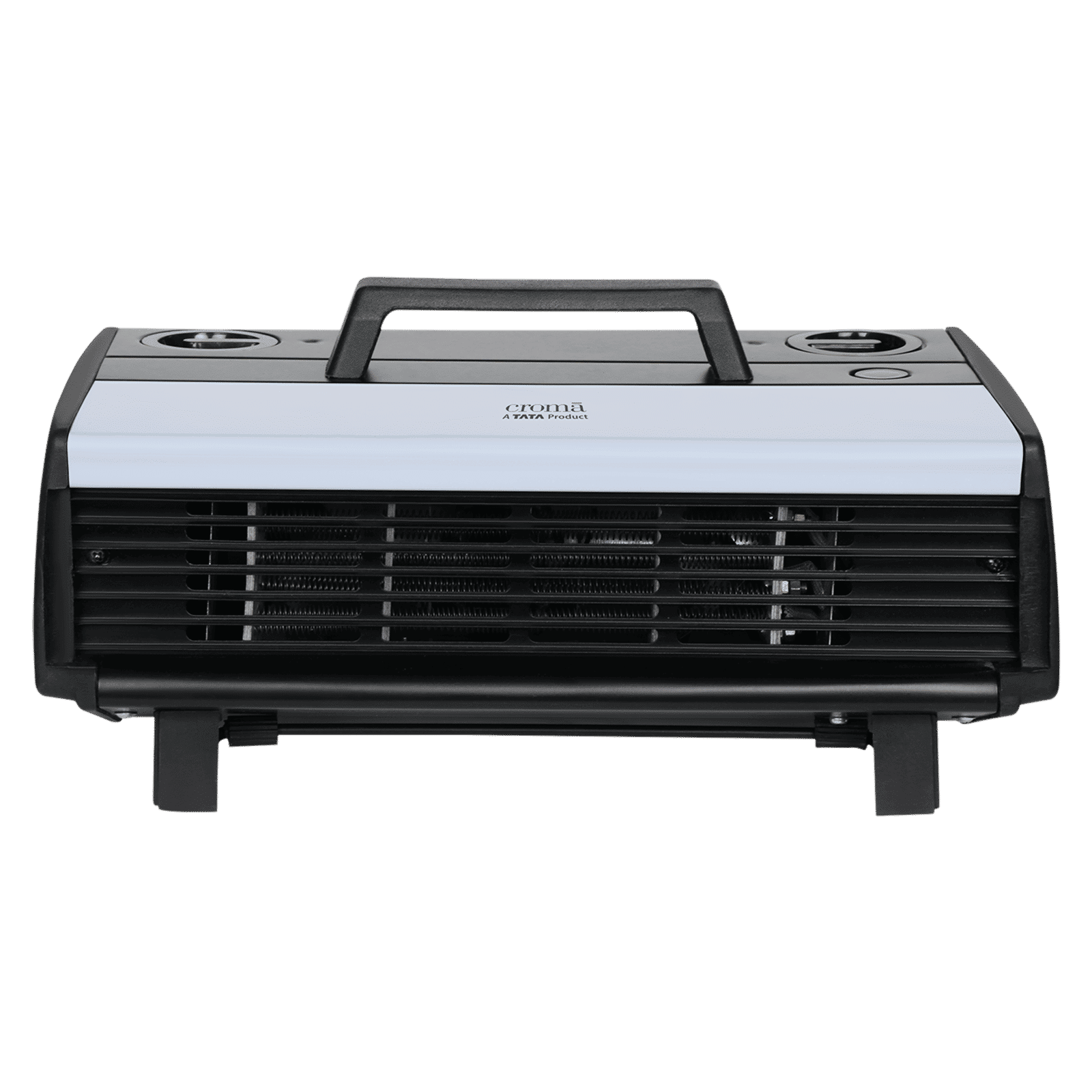 Croma 2000W Fan Room Heater with 2 Heating Modes (Adjustable Thermostat, Black & Grey)_1